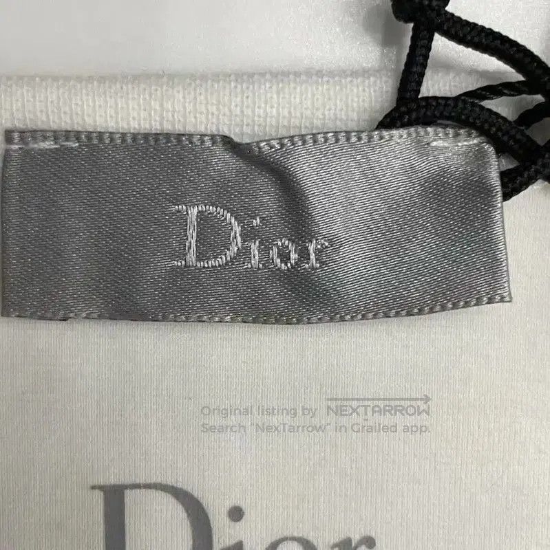 Dior Dior White Long Sleeve Cotton T-Shirt for Men . Size US XXL / EU 58 / 5 - 3 Thumbnail