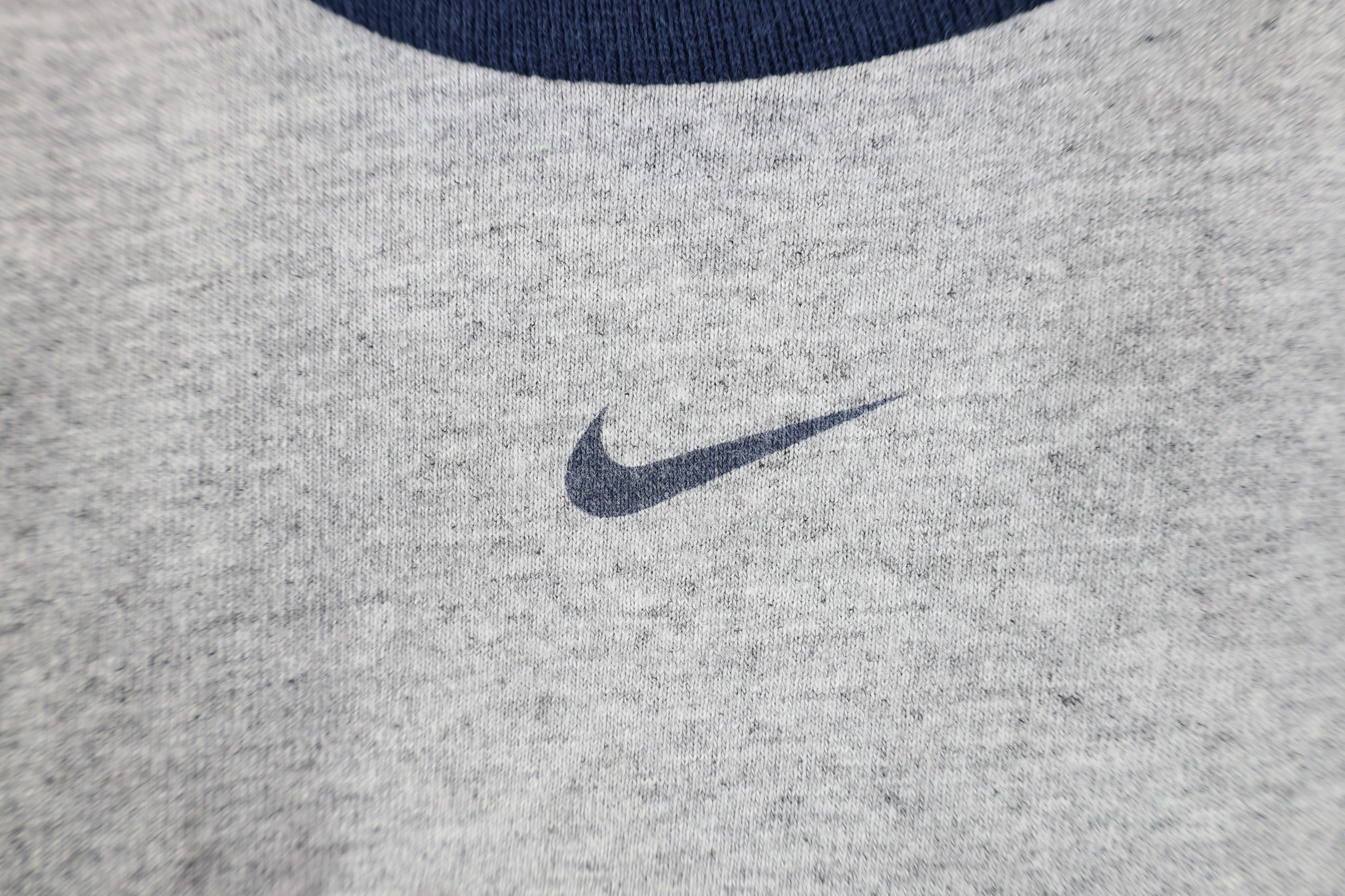 Nike Vintage Nike Center Swoosh Detroit Tigers Raglan T-Shirt Size US L / EU 52-54 / 3 - 5 Thumbnail