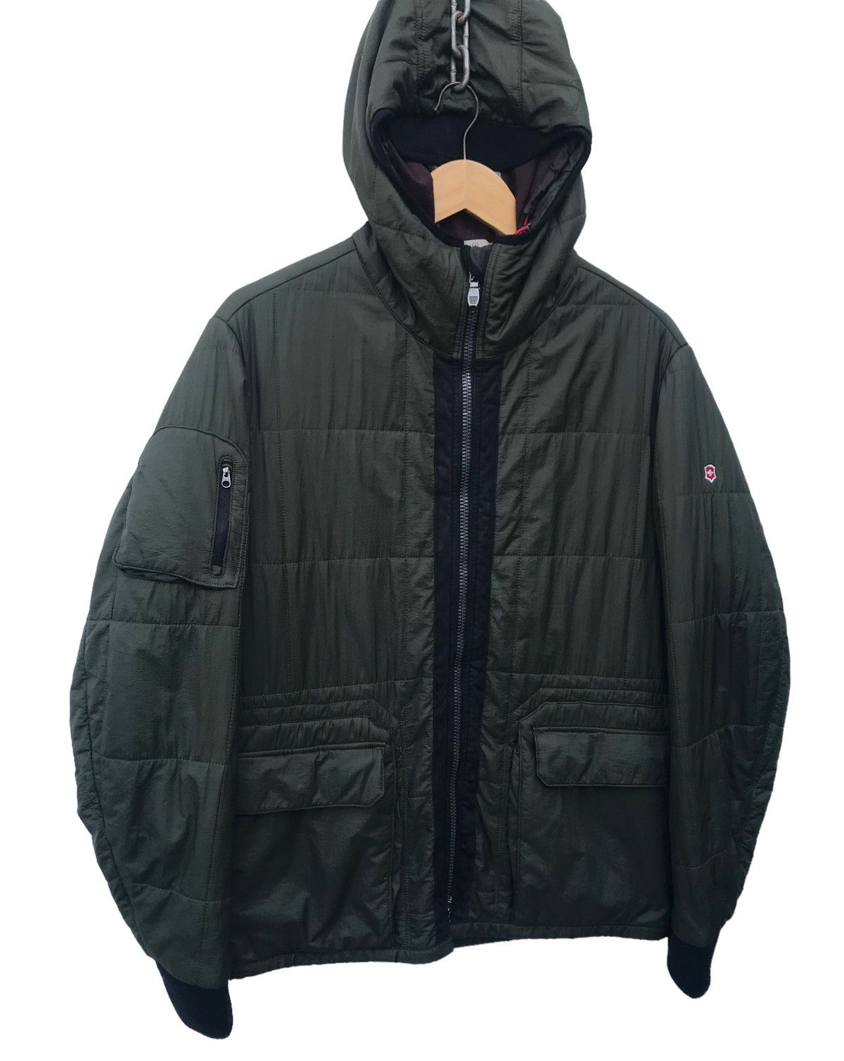 Victorinox Victarinox Swiss Army Primaloft Hoodie Outdoor Jacket Size US M / EU 48-50 / 2 - 5 Thumbnail