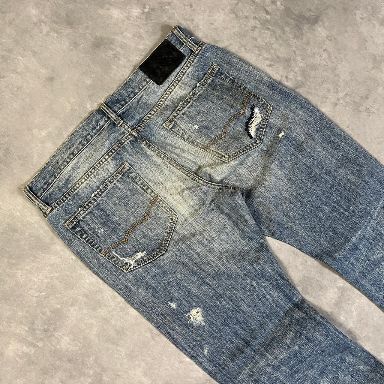 Number (N)ine 2000s Hysteric Patchwork Distressed Bootcut y2k Lgb Ifsix Size US 32 / EU 48 - 4 Thumbnail