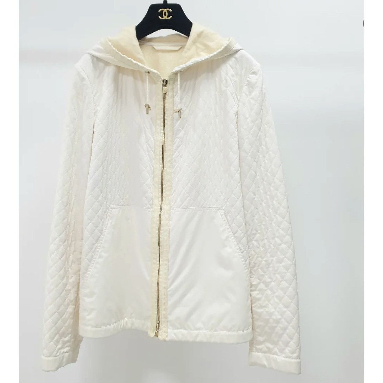 Loro Piana Loro Piana Ivory Storm Jacket - Size 42 Size M / US 6-8 / IT 42-44 - 1 Thumbnail