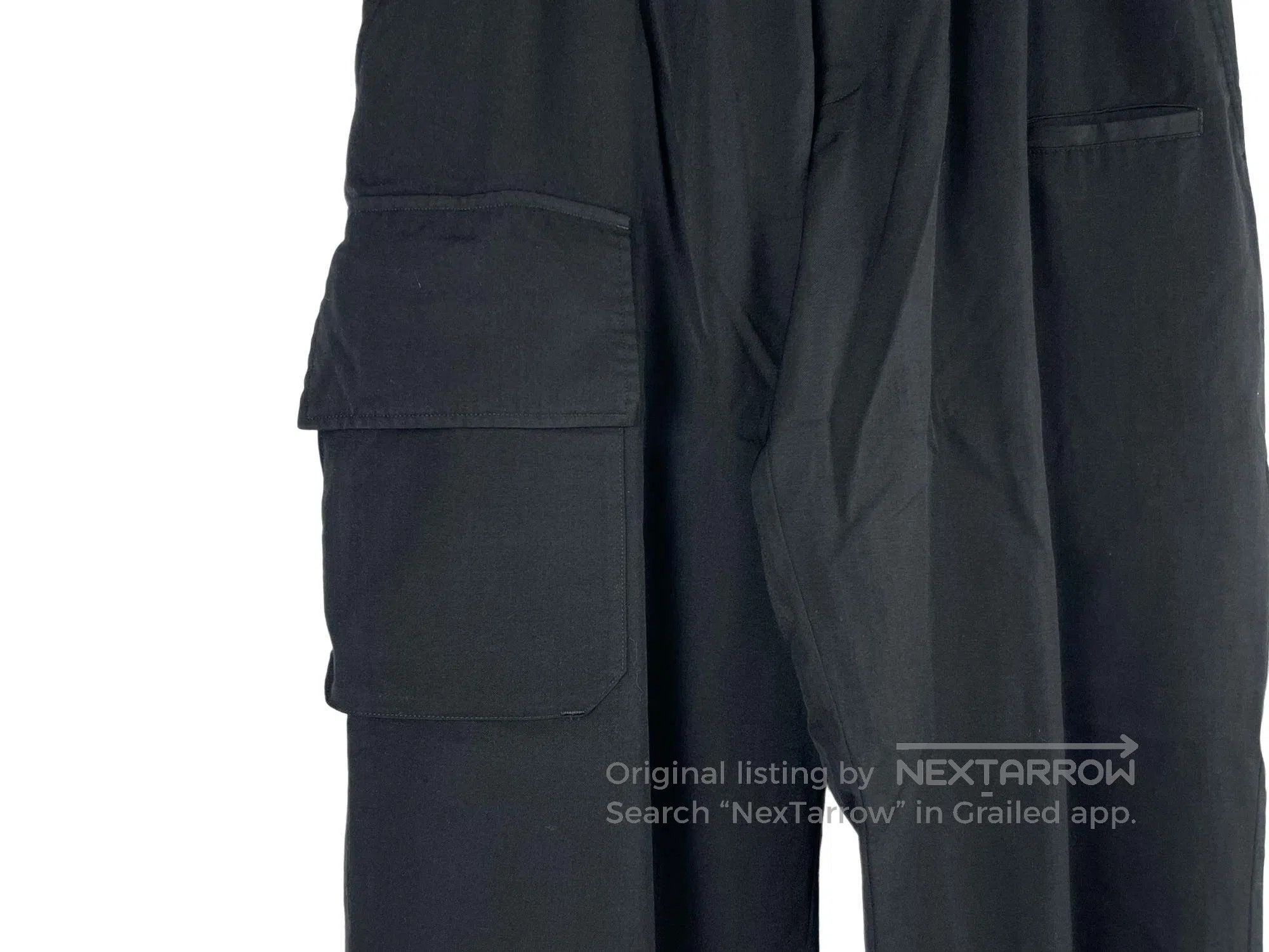 Yohji Yamamoto YOHJI YAMAMOTO size L Drawstring Wool Pants Size US 27 - 4 Thumbnail