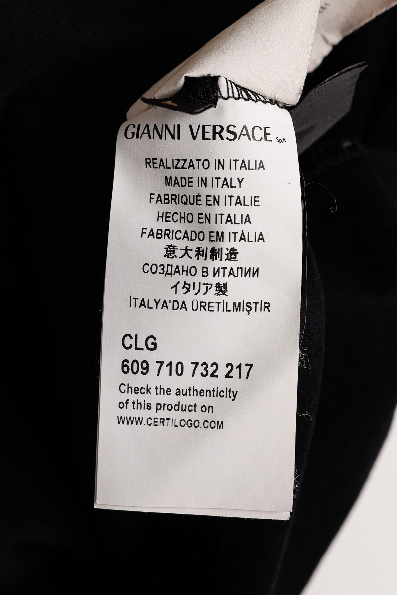 Versace Versace Cotton Jersey Rhinestone & Chainlink Medusa Tee Size L / US 10 / IT 46 - 8 Thumbnail
