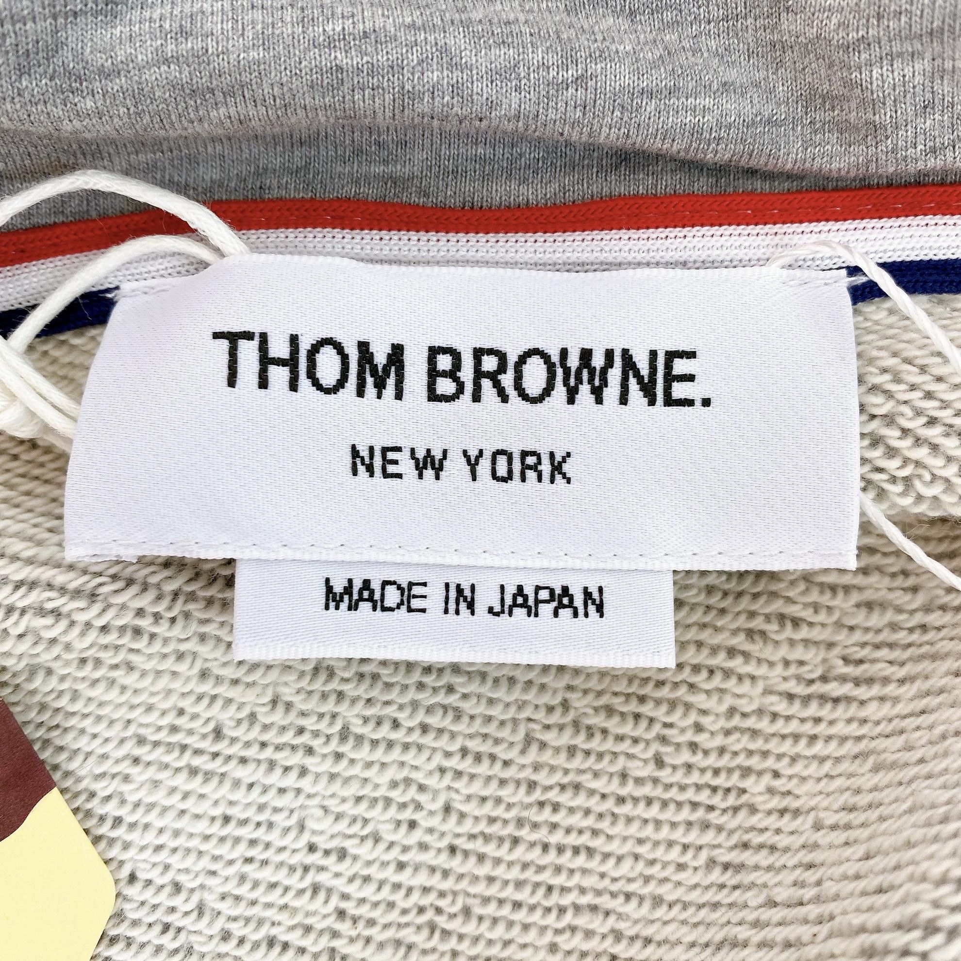 Thom Browne Thom Browne Gray NWT Hooded Jacket 4 Size US XL / EU 56 / 4 - 7 Thumbnail