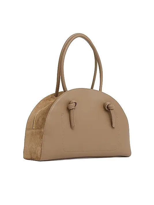 Mansur Gavriel os11x0326 Size: OS / Fortuna Leather Top Handle Bag in Beige Size ONE SIZE - 2 Thumbnail