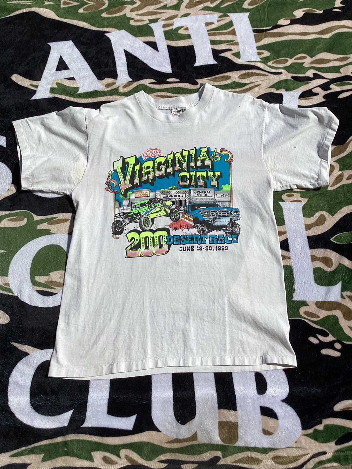 Other Virginia City 200 desert race single stage USA made racing T Size US L / EU 52-54 / 3 - 1 Thumbnail