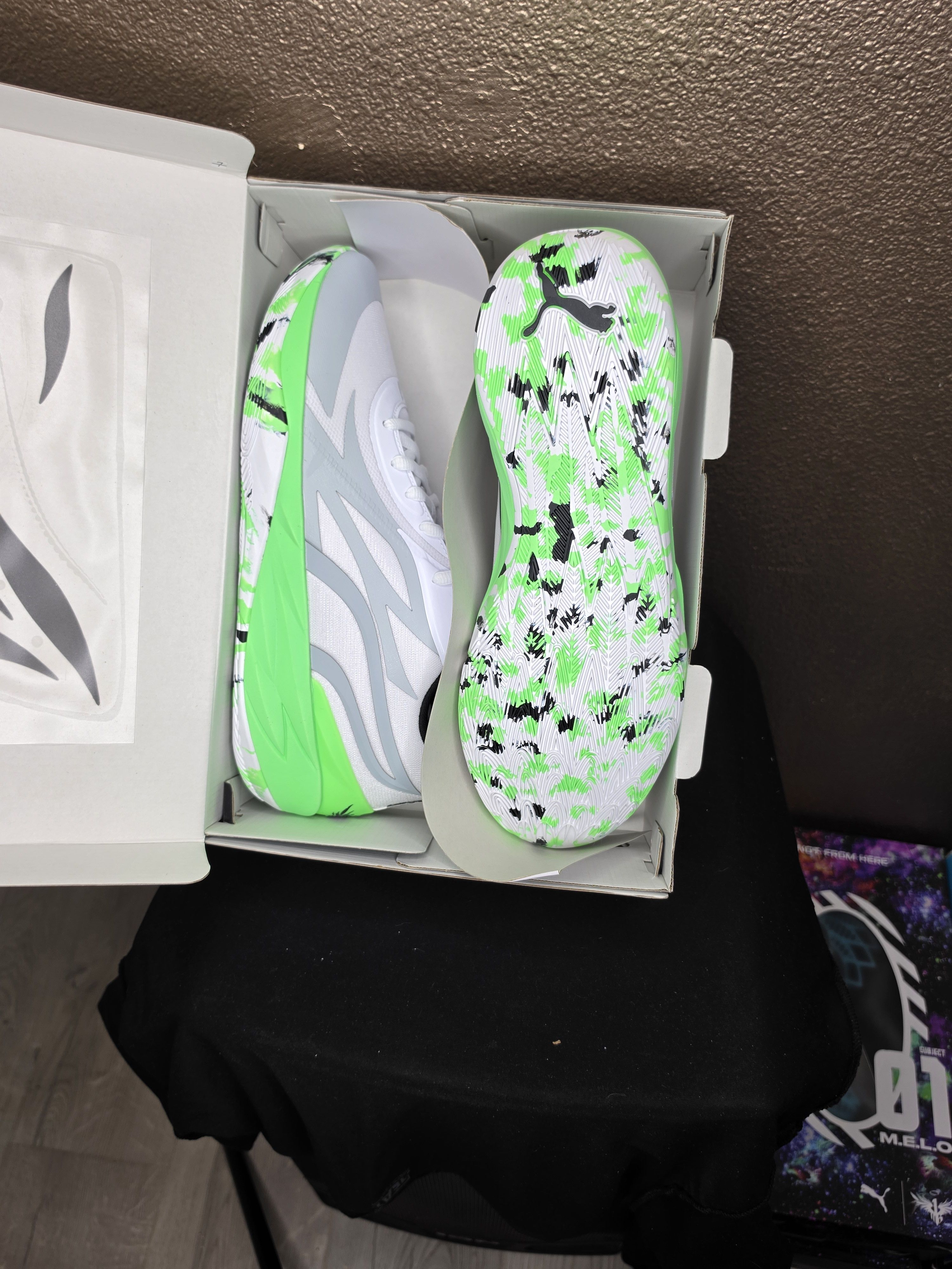 Puma Puma LaMelo Ball MB.03 Lo Team White Green New w/ Box Size US 13 / EU 46 - 4 Thumbnail
