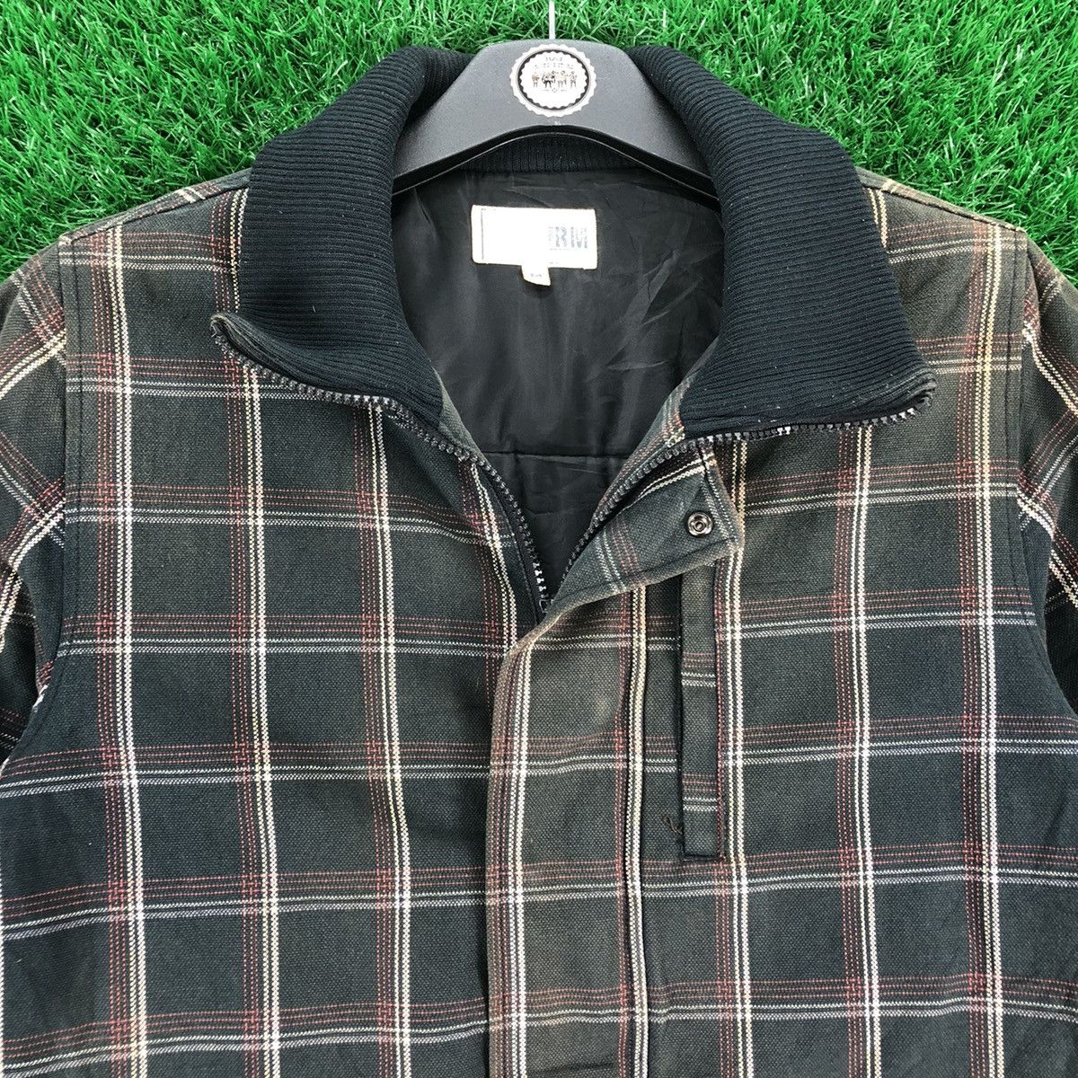 Japanese Brand Vintage 90's Duck Canvas Fabric Jacket by Romantic Mocha Size US S / EU 44-46 / 1 - 7 Thumbnail