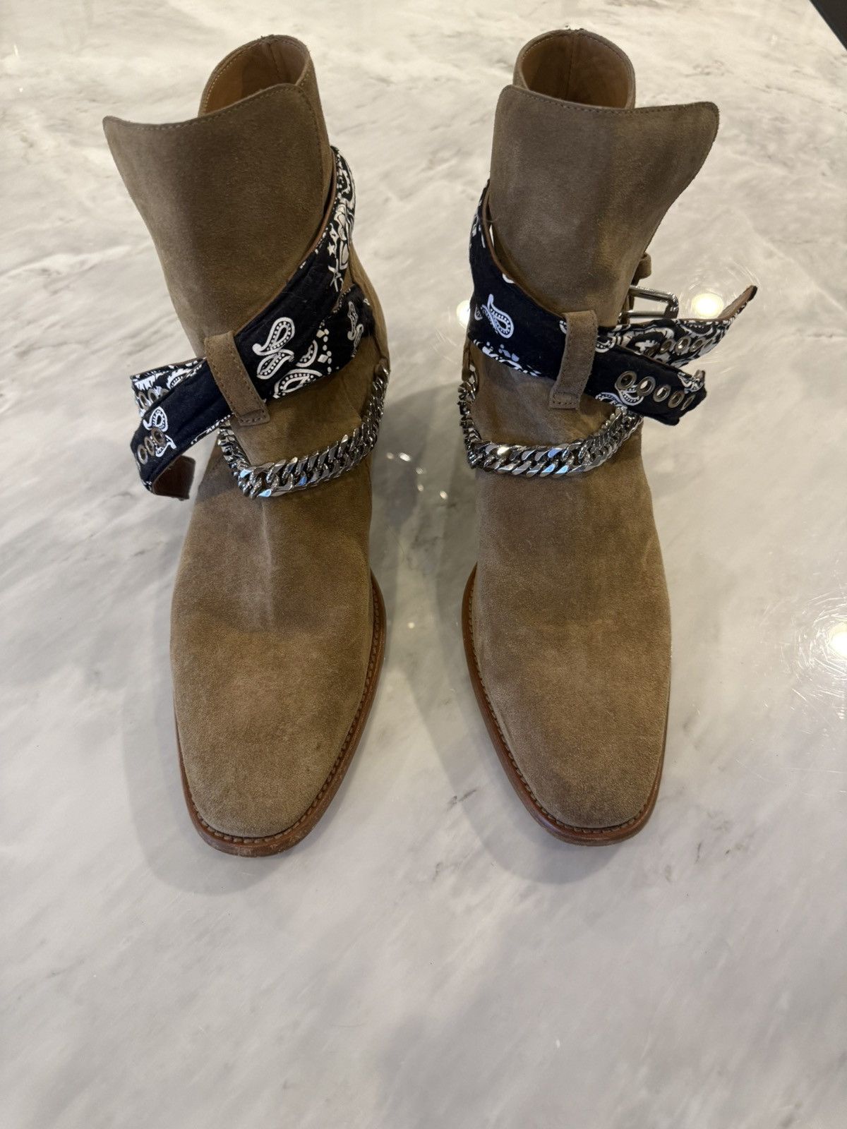 Amiri Amiri Bandana Boots Size US 11.5 / EU 44-45 - 1 Thumbnail