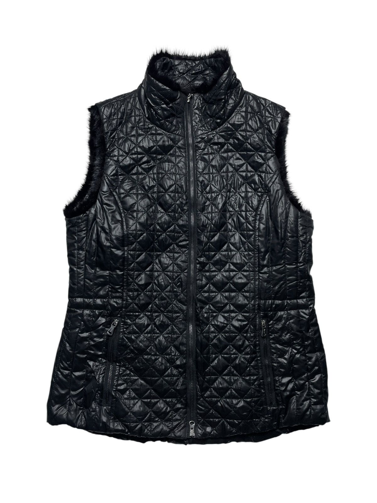 14th Addiction 2000’s Golfino - Vkei Style Fur Vest Size US S / EU 44-46 / 1 - 2 Thumbnail