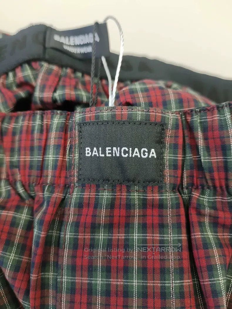 Balenciaga Balenciaga size M Plaid Shorts Size US 27 - 4 Thumbnail