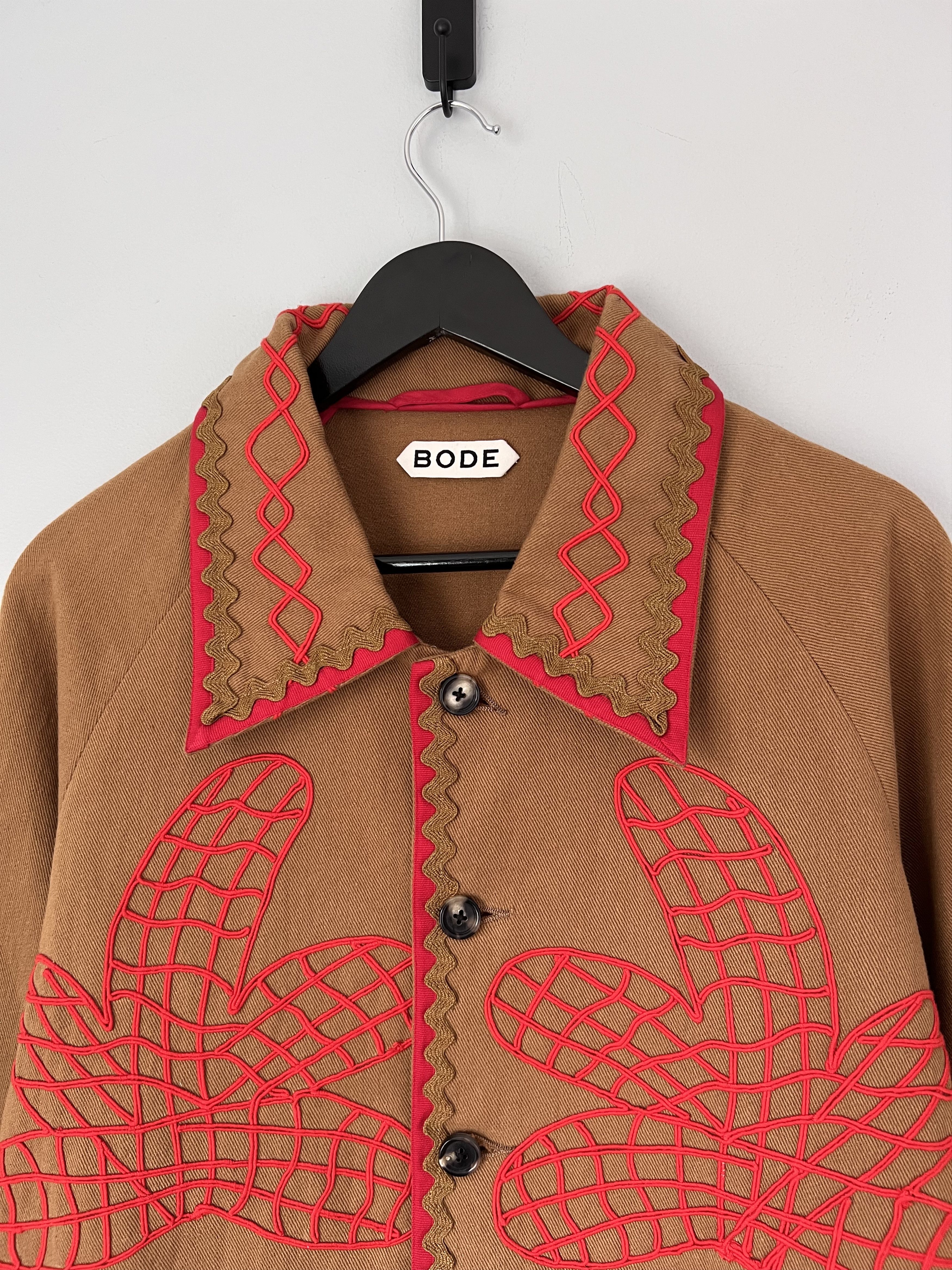 Bode Bode Field Maple Coat in Brown Size US M / EU 48-50 / 2 - 2 Thumbnail