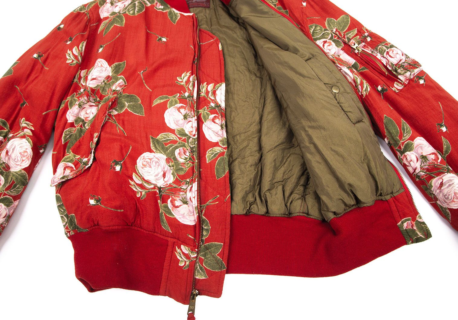 Karl Helmut Karl Helmut Floral Print Bomber Jacket Size US M / EU 48-50 / 2 - 7 Thumbnail