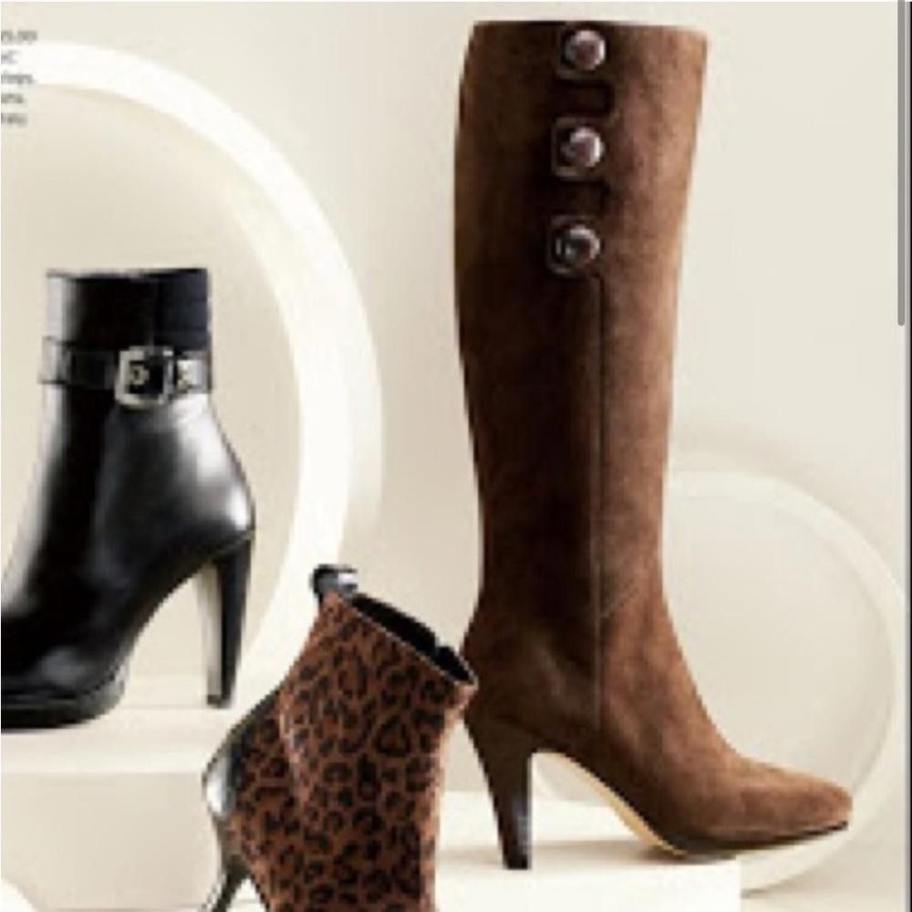Cole Haan Cole Haan l Aliya Brown Leather Boots Size 8.5 Size US 8.5 / IT 38.5 - 1 Thumbnail