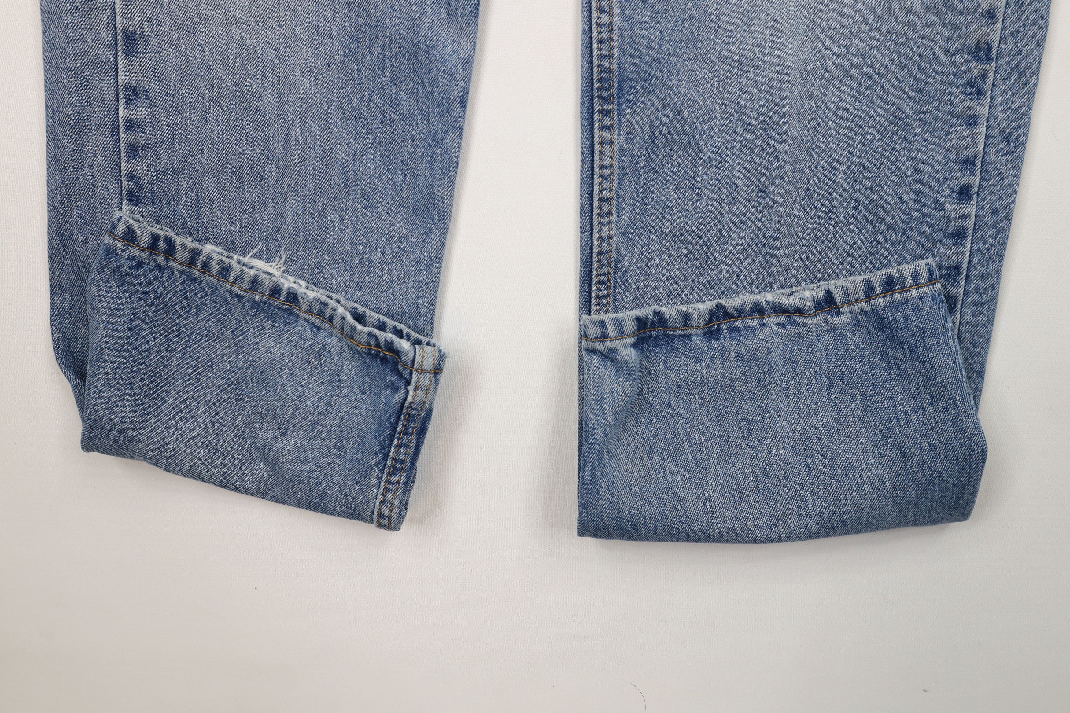 Levi's × Vintage Vintage Y2K Levis 505 Regular Fit Denim Jeans Blue Cotton Size US 35 - 5 Thumbnail