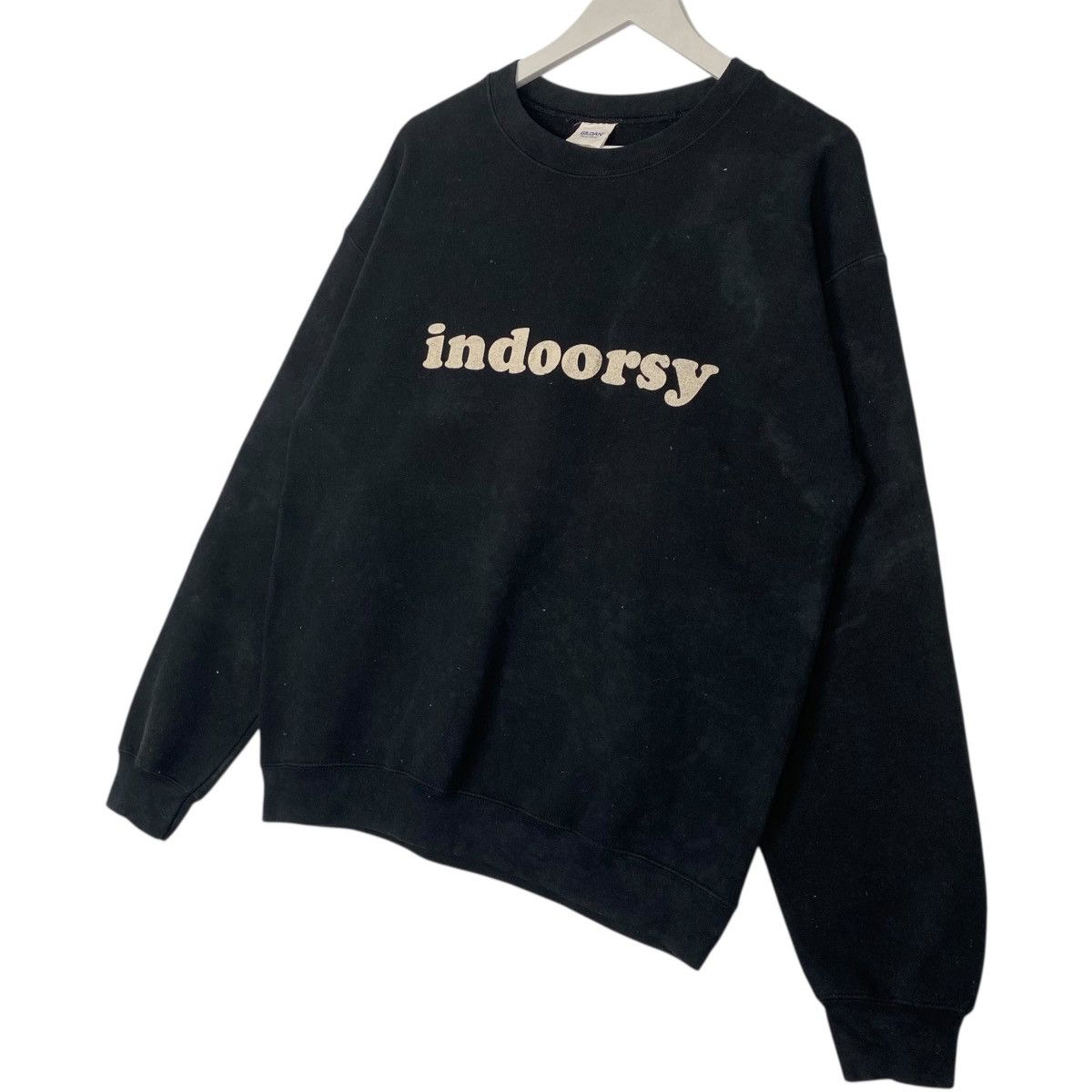 Vintage Vintage Indoorsy Gildan Big Logo Crewneck Sweatshirt Black Size US M / EU 48-50 / 2 - 2 Thumbnail