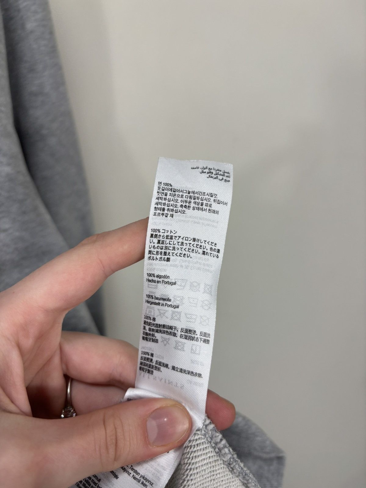 Allsaints AllSaints Men’s Target Crew Arrow Logo Grey Sweatshirt Size US M / EU 48-50 / 2 - 14 Thumbnail