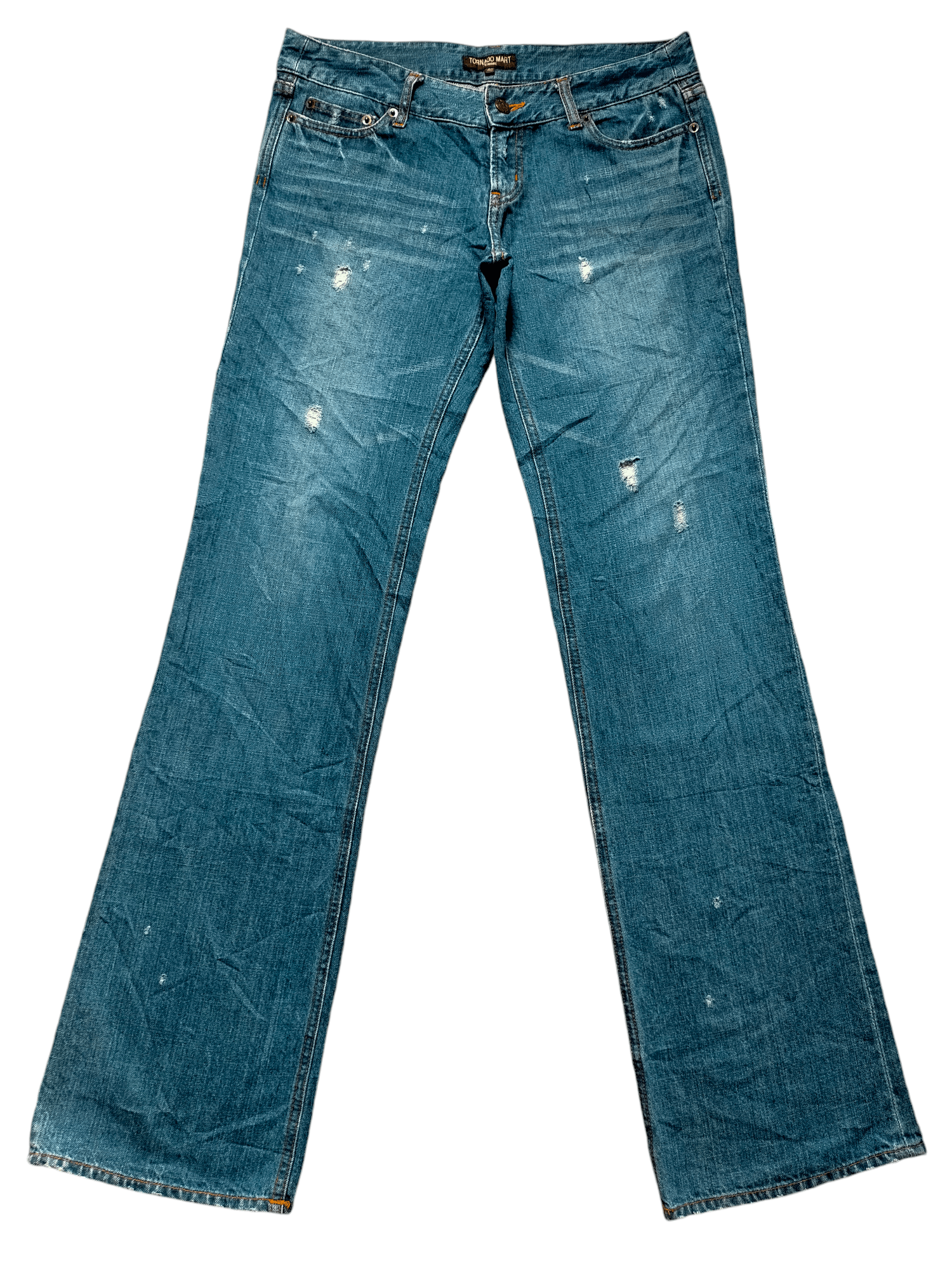 Tornado Mart Flare Jeans Tornado Mart Low Rise Boot cut denim Size US 32 / EU 48 - 1 Thumbnail