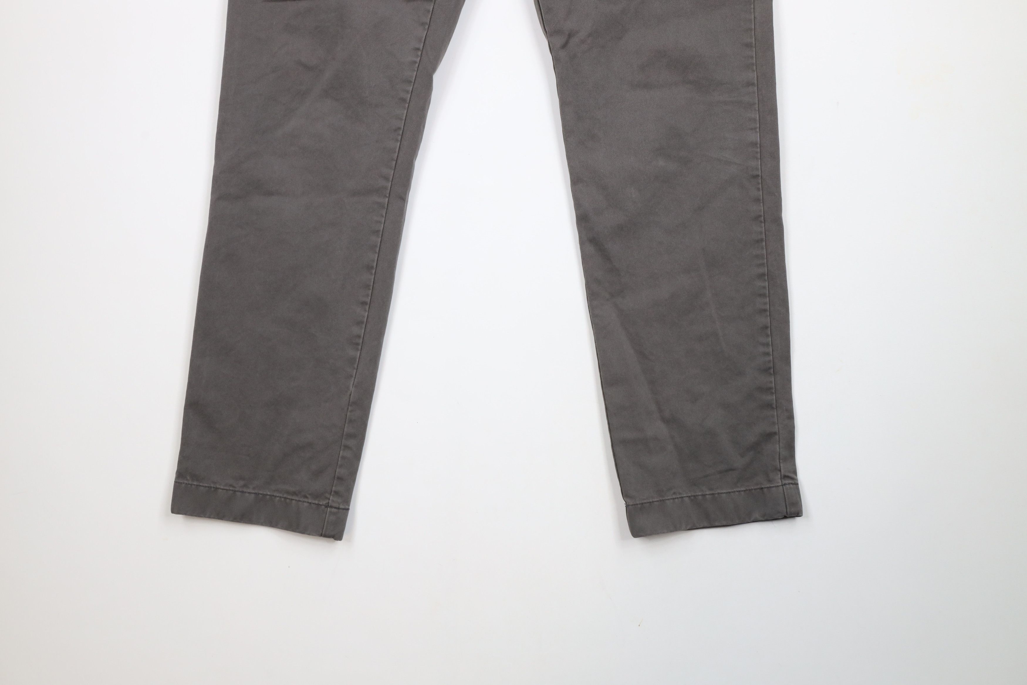 J.Crew × Vintage Vintage J Crew Straight Leg Cotton Chinos Chino Pants Gray Size US 35 - 4 Thumbnail
