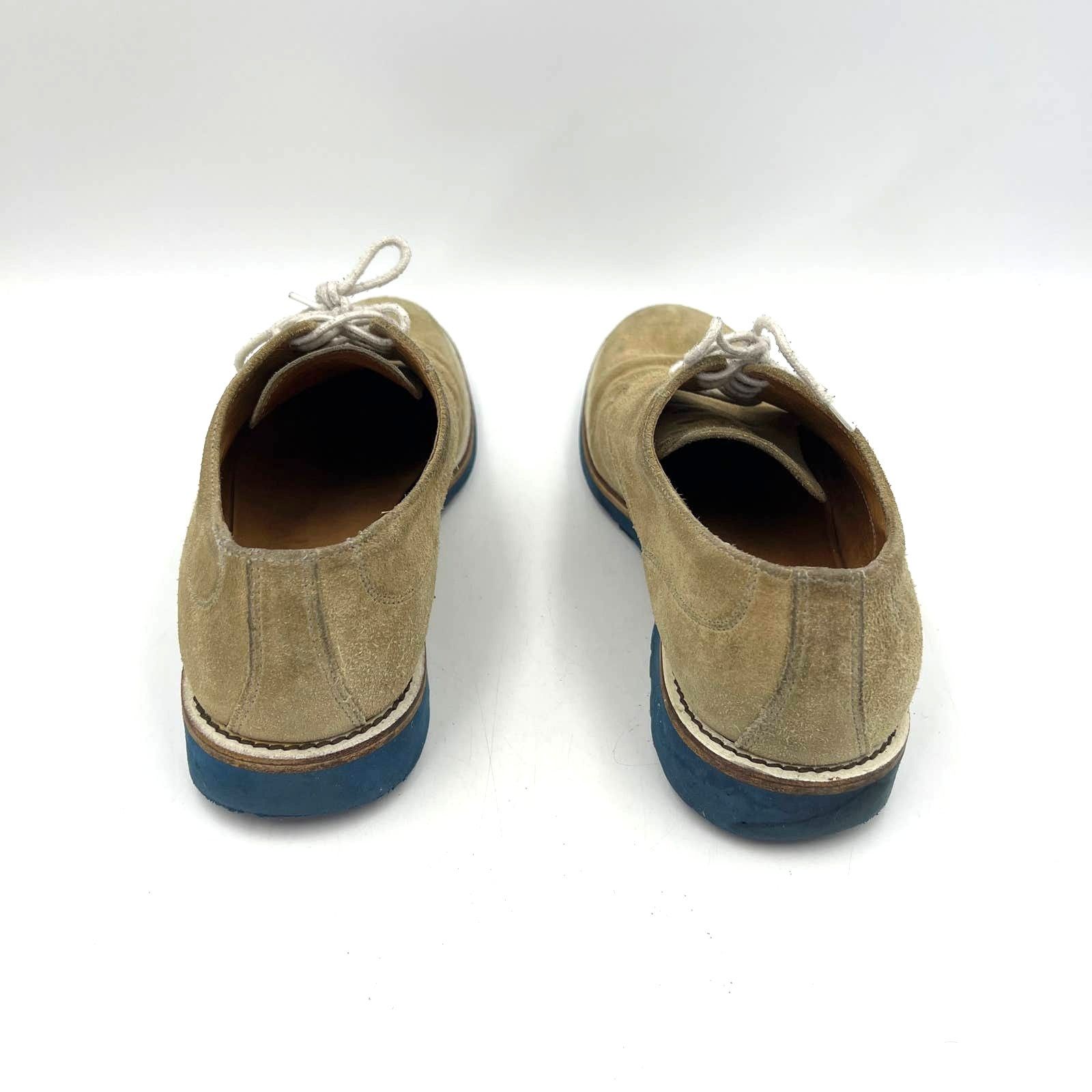 Ugg Ugg Collection Suede Derby Shoe Tan Khaki Oxford Lug Sole Size US 10 / EU 43 - 6 Thumbnail