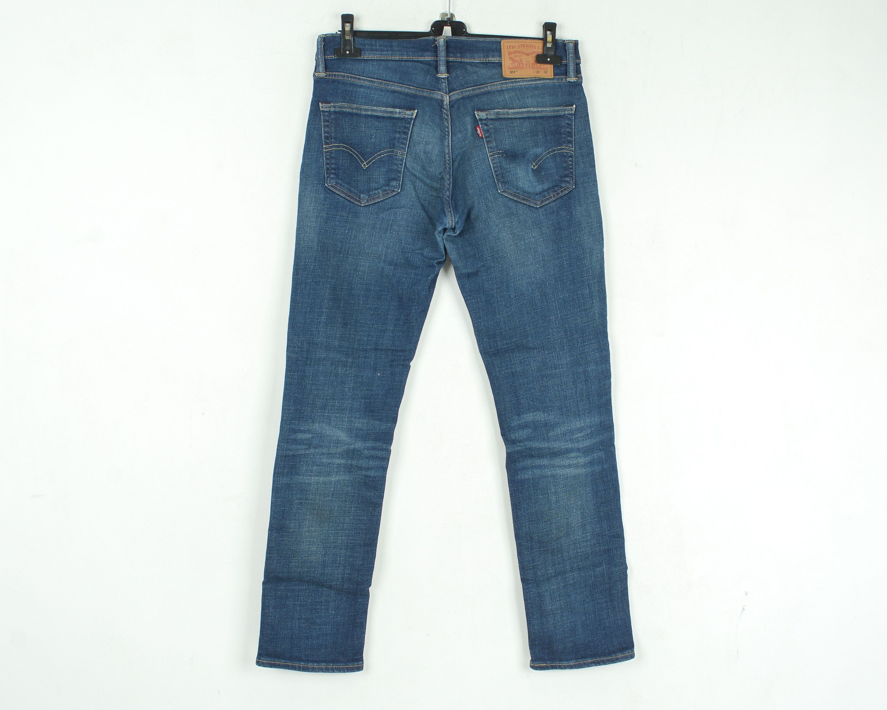 Levi's 511 W32 L32 Jeans Denim Pants Trousers Skinny Zip Fly Size US 32 / EU 48 - 3 Thumbnail