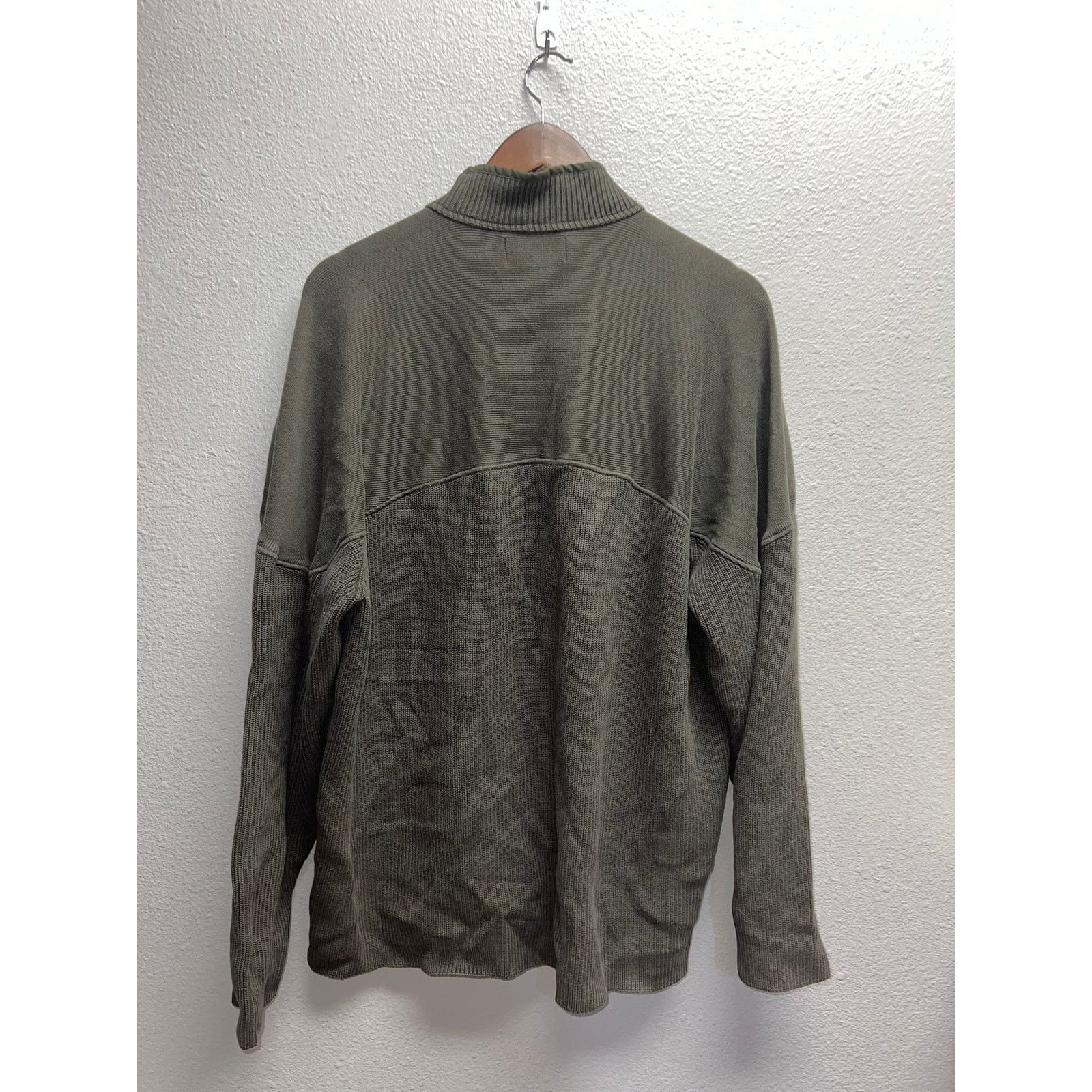 Orvis Orvis Charles F. Orvis Sweater Signature Green 1/4 Zip XL Size US XL / EU 56 / 4 - 8 Thumbnail