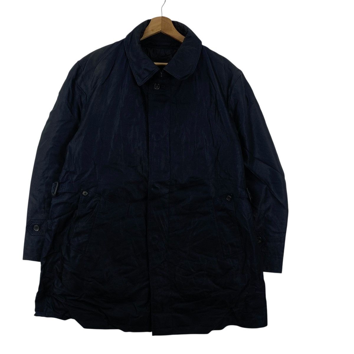 Yohji Yamamoto Vintage YOHJI YAMAMOTO DURBAN Made In Japan Trench Coat Size XXL / US 16-18 / IT 52-54 - 5 Thumbnail