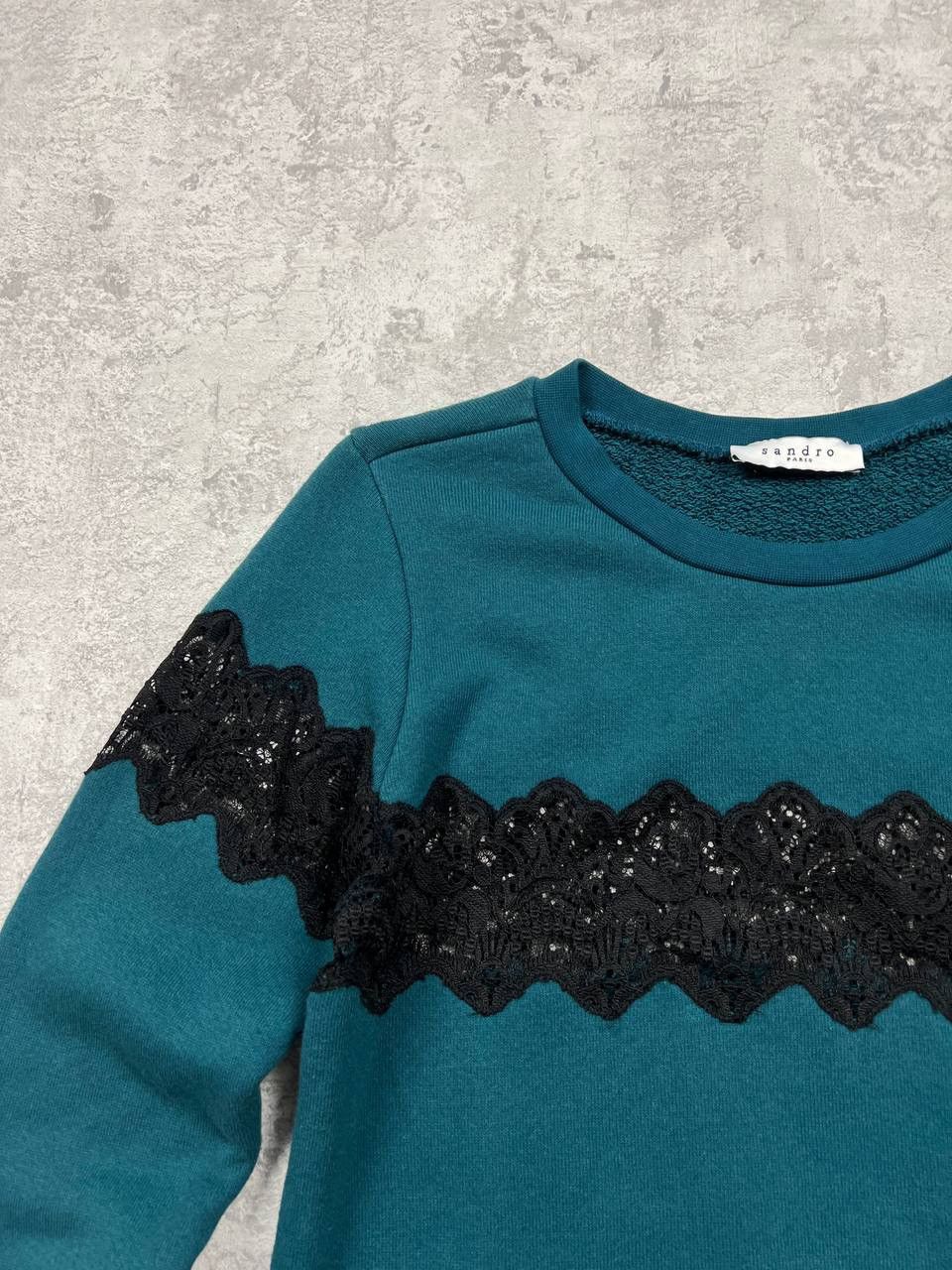 Sandro Sandro Blue Sweatshirt Size M / US 6-8 / IT 42-44 - 6 Thumbnail