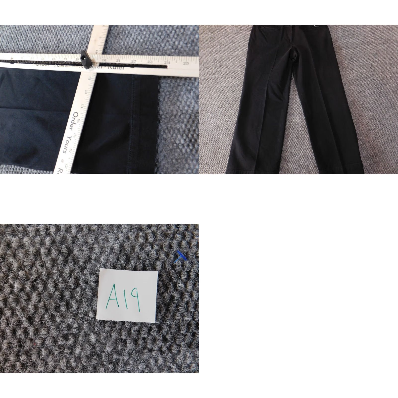 Talbots Talbots Womens Pants 6P Petites Black signature straight classic stretch Pants Size 28" / US 6 / IT 42 - 8 Thumbnail