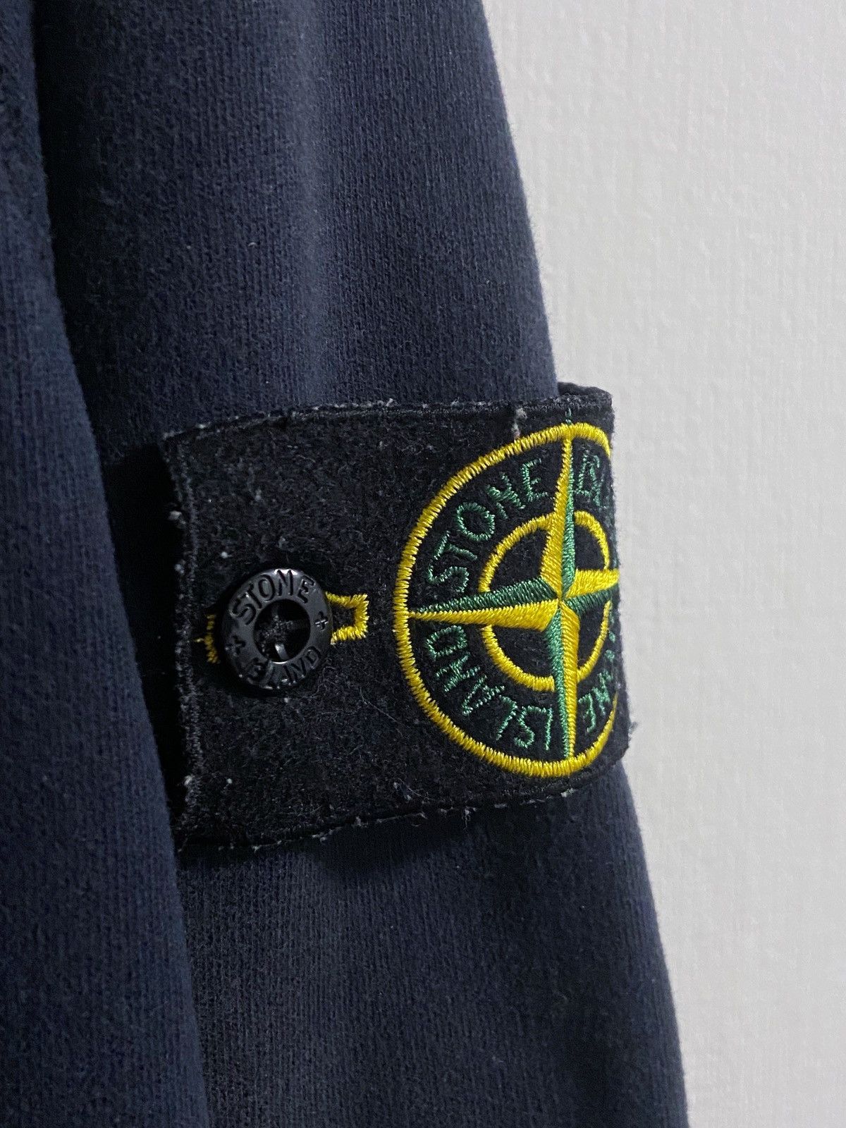 Stone Island Stone Island Faded Massimo Osti Navy Hoodie Size US S / EU 44-46 / 1 - 2 Thumbnail
