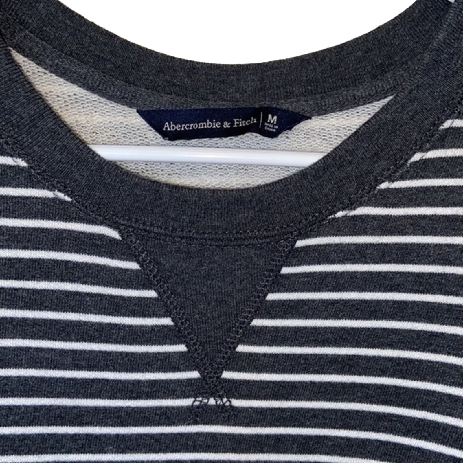 Abercrombie & Fitch Abercrombie & Fitch Grunge 90's Striped Sweatshirt Dress Size M / US 6-8 / IT 42-44 - 3 Thumbnail