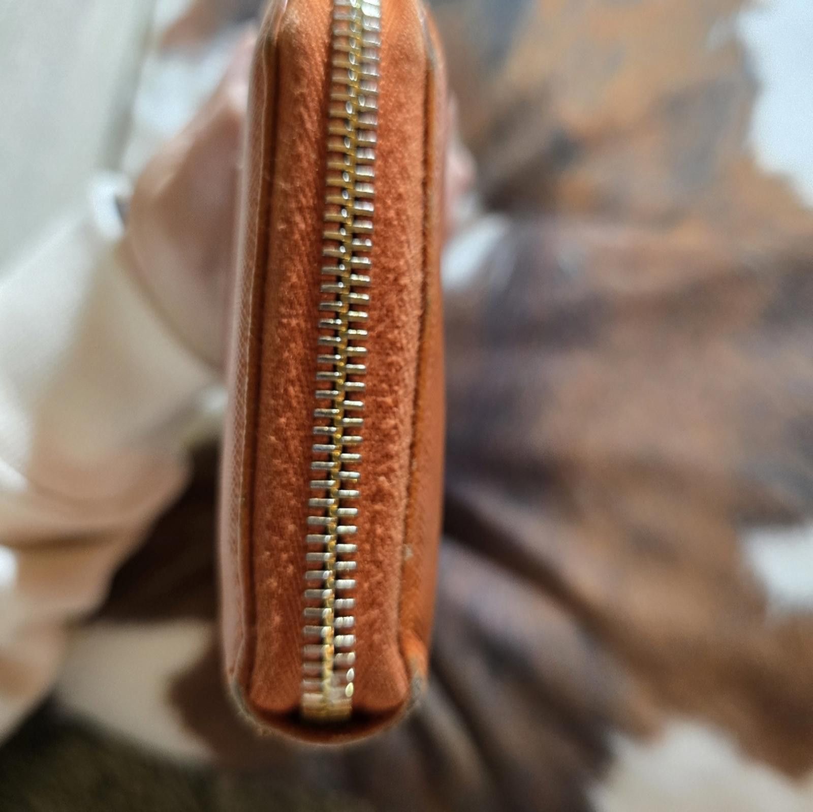Prada Authentic Orange Prada Zip Wallet Size ONE SIZE - 5 Thumbnail