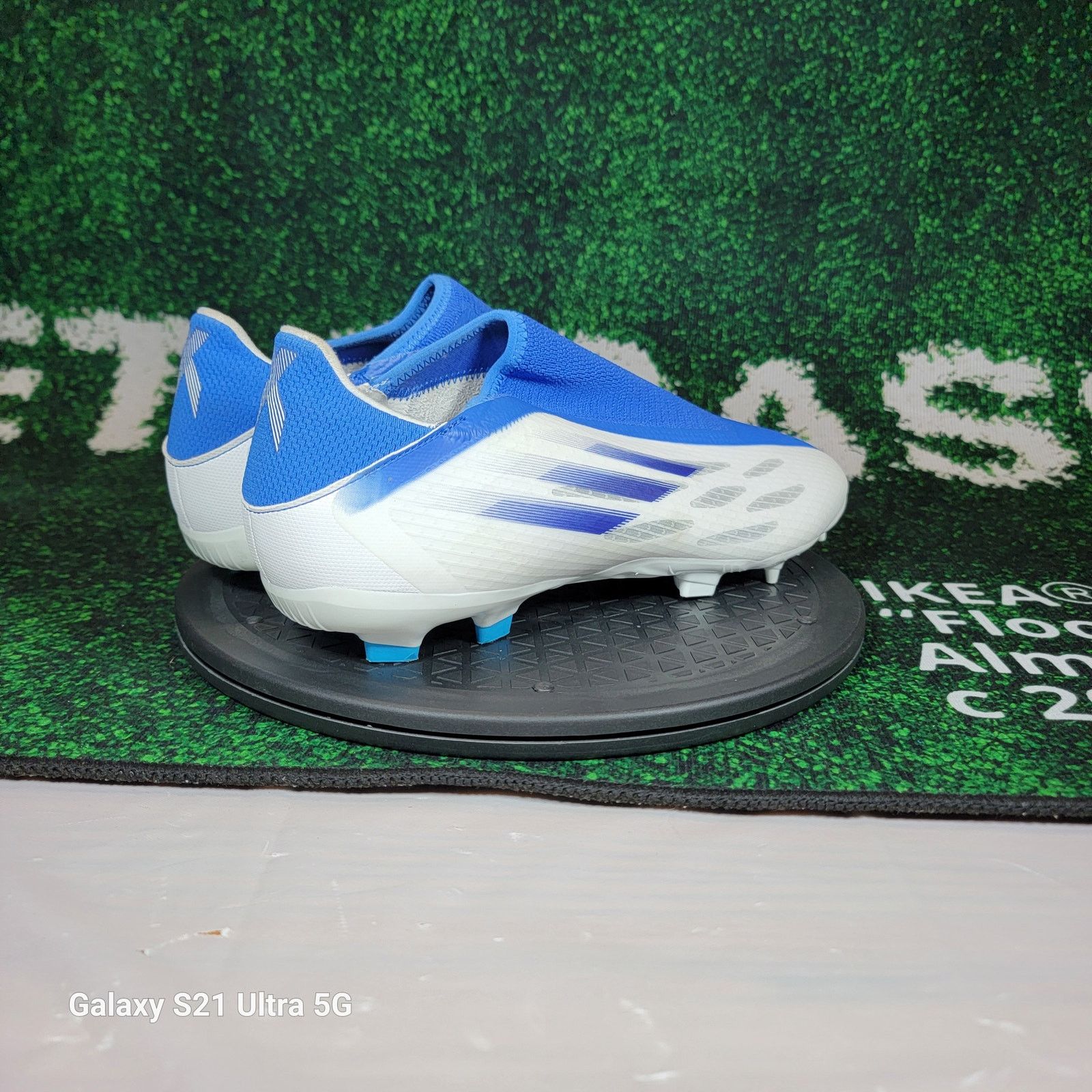 Adidas Adidas X Speedflow.3 Laceless FG 'White Legacy Indigo' Sz 13 Size US 13 / EU 46 - 4 Thumbnail