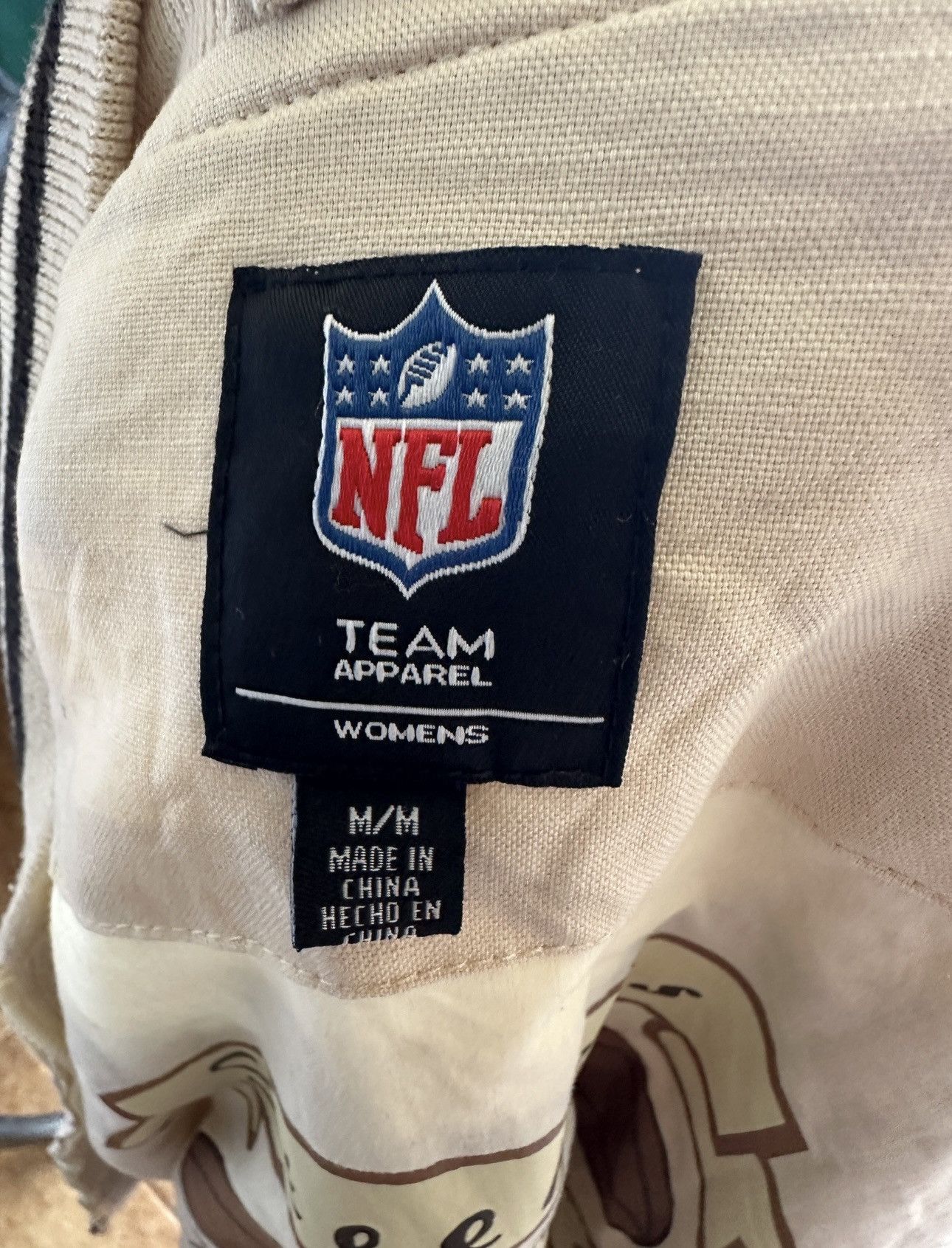 NFL NFL Jacket Beige Pittsburgh Streelers Women's Medium Size M / US 6-8 / IT 42-44 - 6 Thumbnail