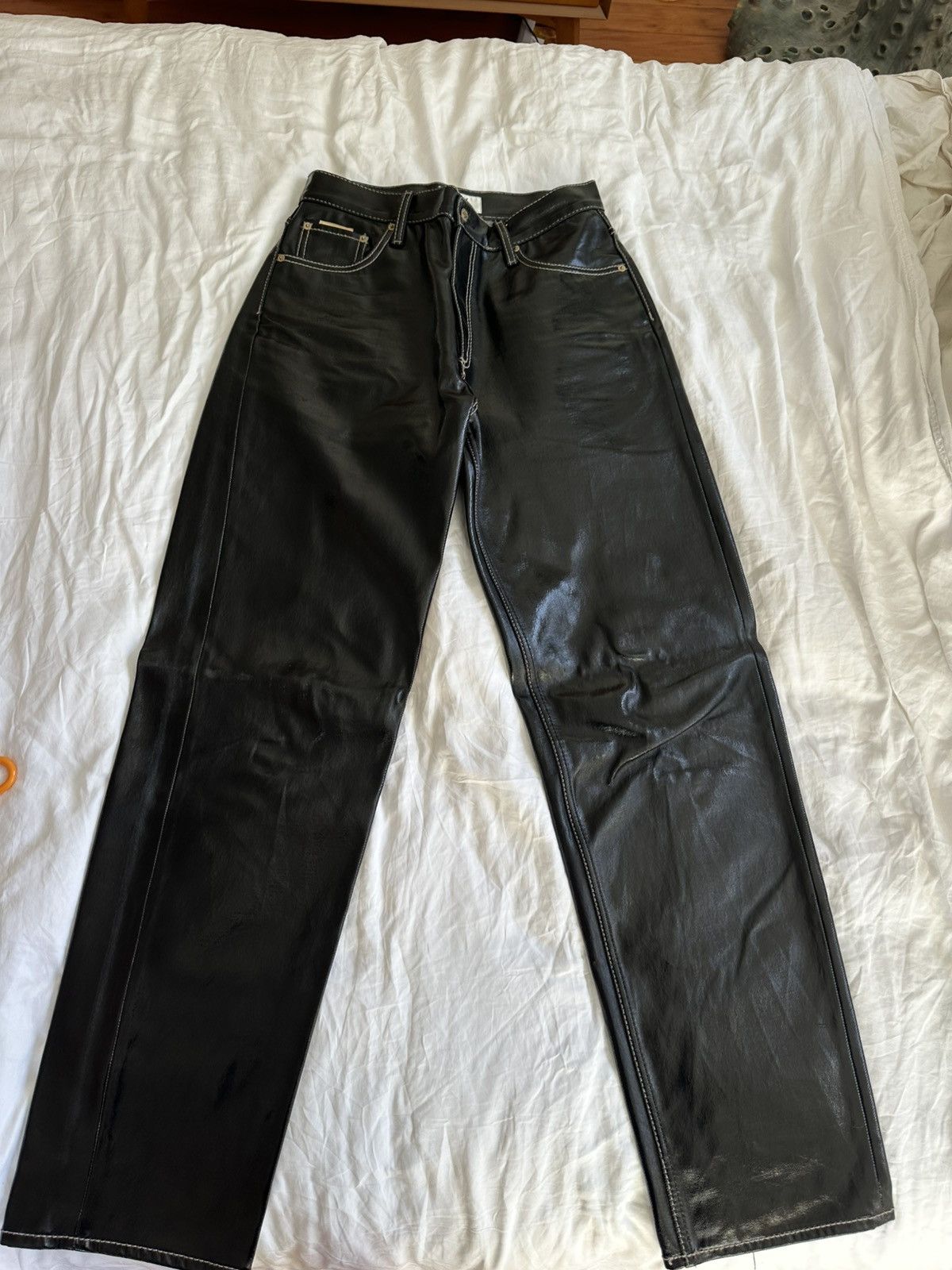 Eytys EYTYS Benz Jeans in Waxed Denim Size US 34 / EU 50 - 1 Thumbnail