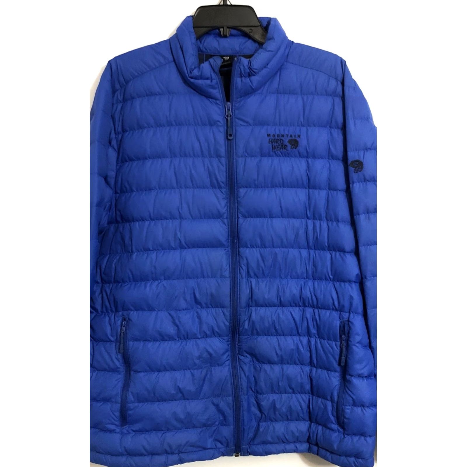 Mountain Hardwear VINTAGE Mountain Hardwear Nitrous Down Jacket L Blue Full Zip Puffer Insulated Winter Size US M / EU 48-50 / 2 - 2 Thumbnail