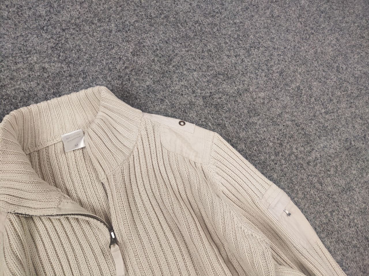 Japanese Brand Vintage if six was nine Zip ribbed sweater Hysteric Y2K LGB Size US S / EU 44-46 / 1 - 3 Thumbnail