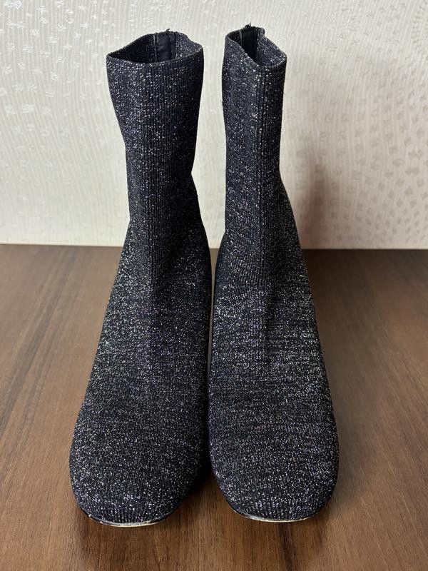Celine Shiny boots-socks celine Size US 7 / IT 37 - 3 Thumbnail