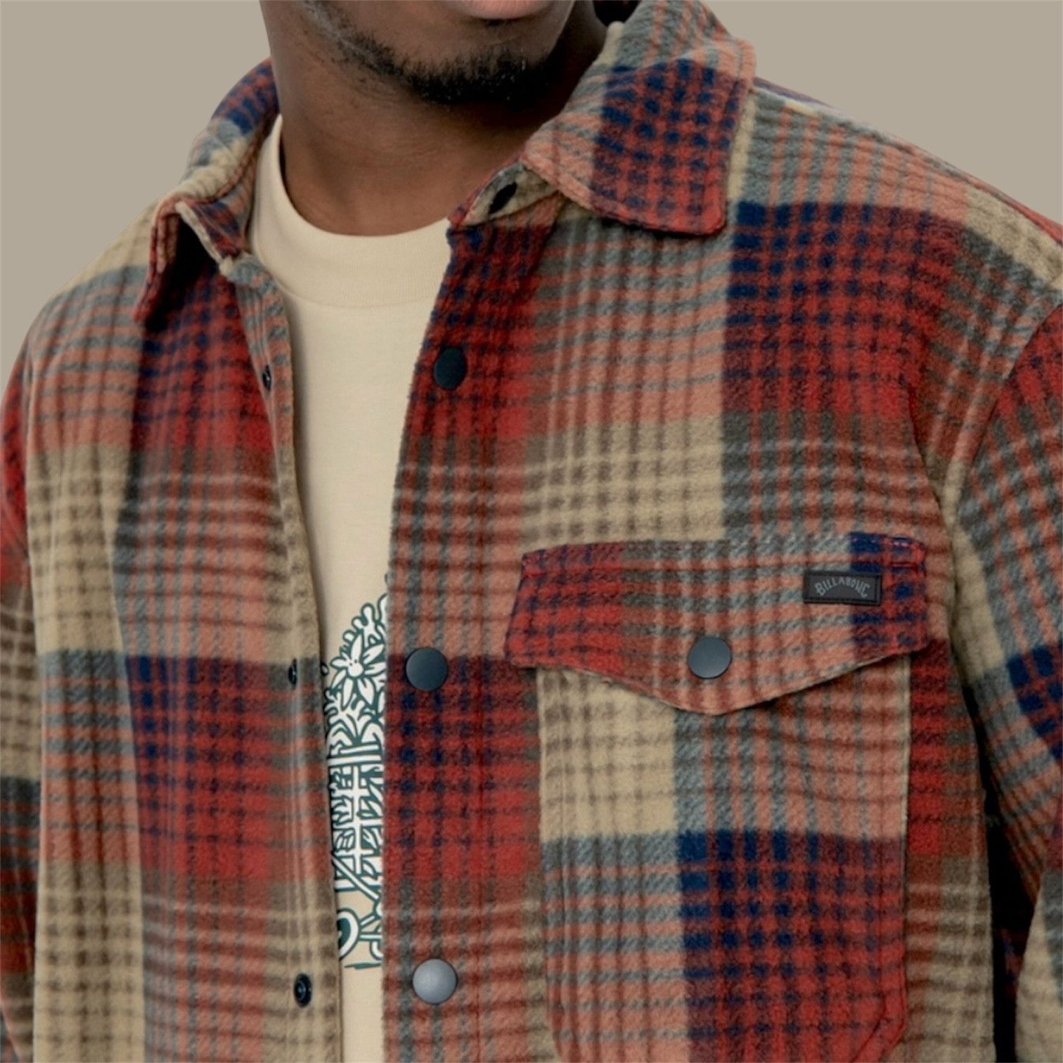 Billabong Billabong Men's Furnace Flannel - Size Large Size US L / EU 52-54 / 3 - 4 Thumbnail