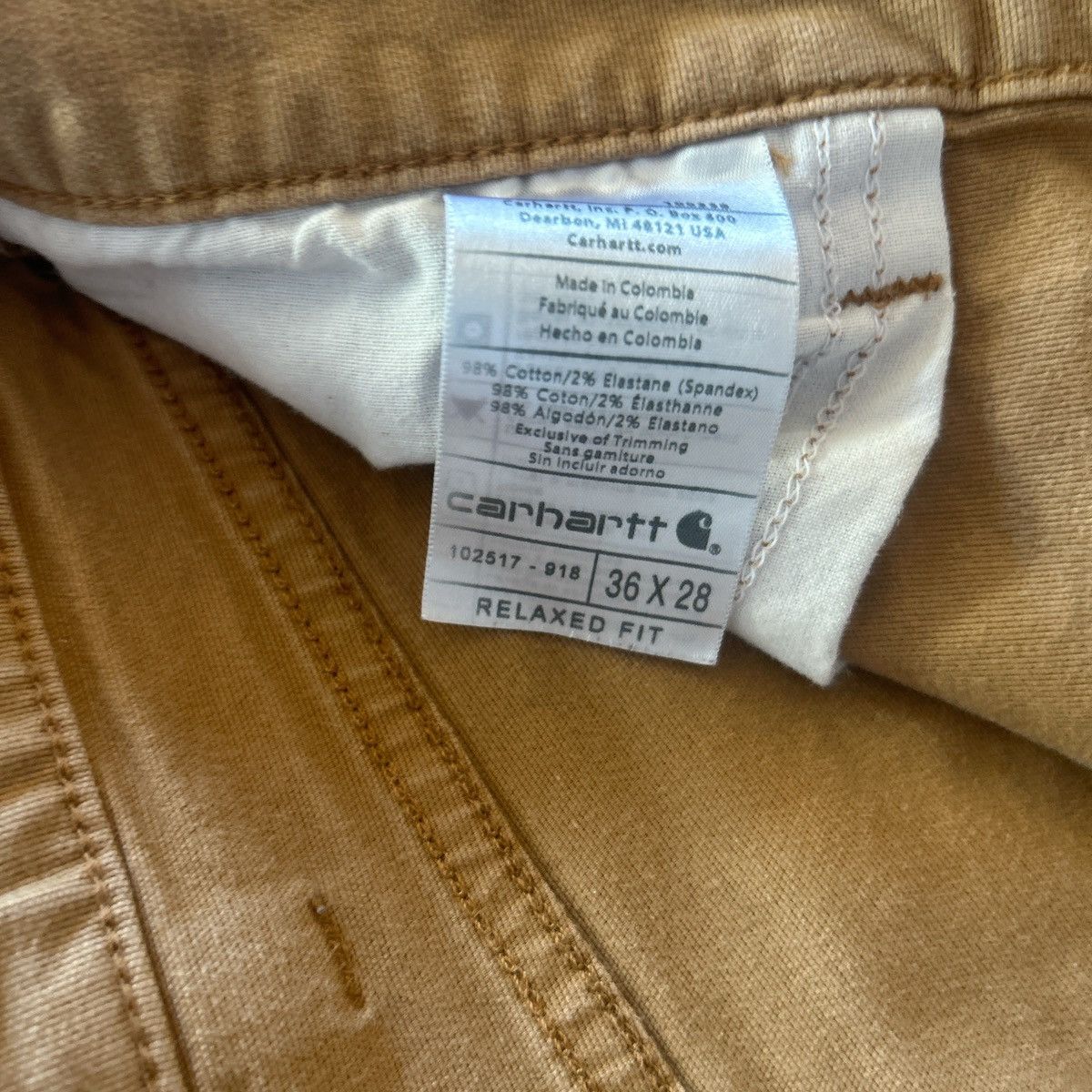 Carhartt × Vintage Vintage carhartt cargos Size US 36 / EU 52 - 4 Thumbnail