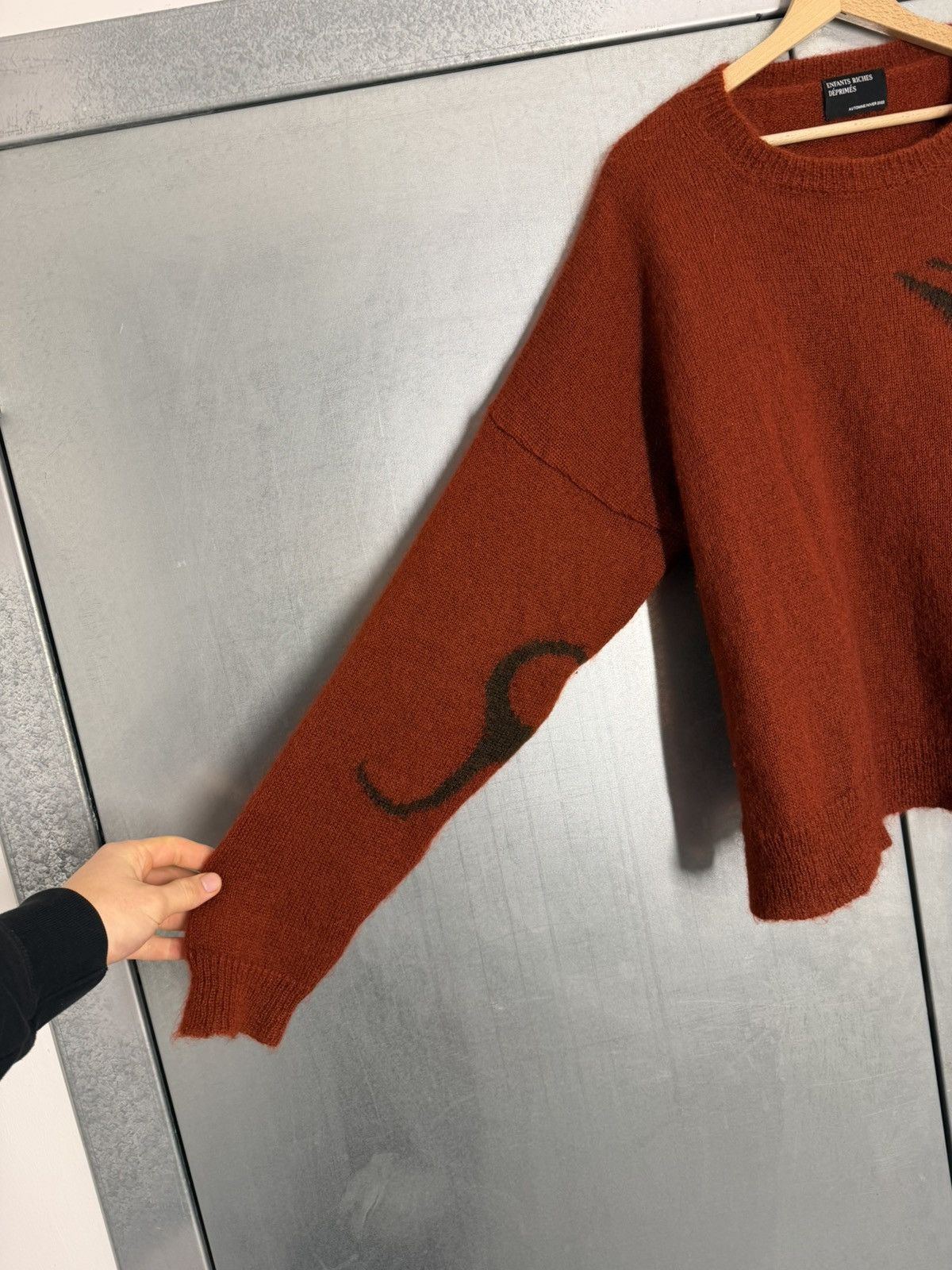 Enfants Riches Deprimes Enfants Riches Deprimes FW22 Mohair Intarsia Sweater Size US M / EU 48-50 / 2 - 5 Thumbnail