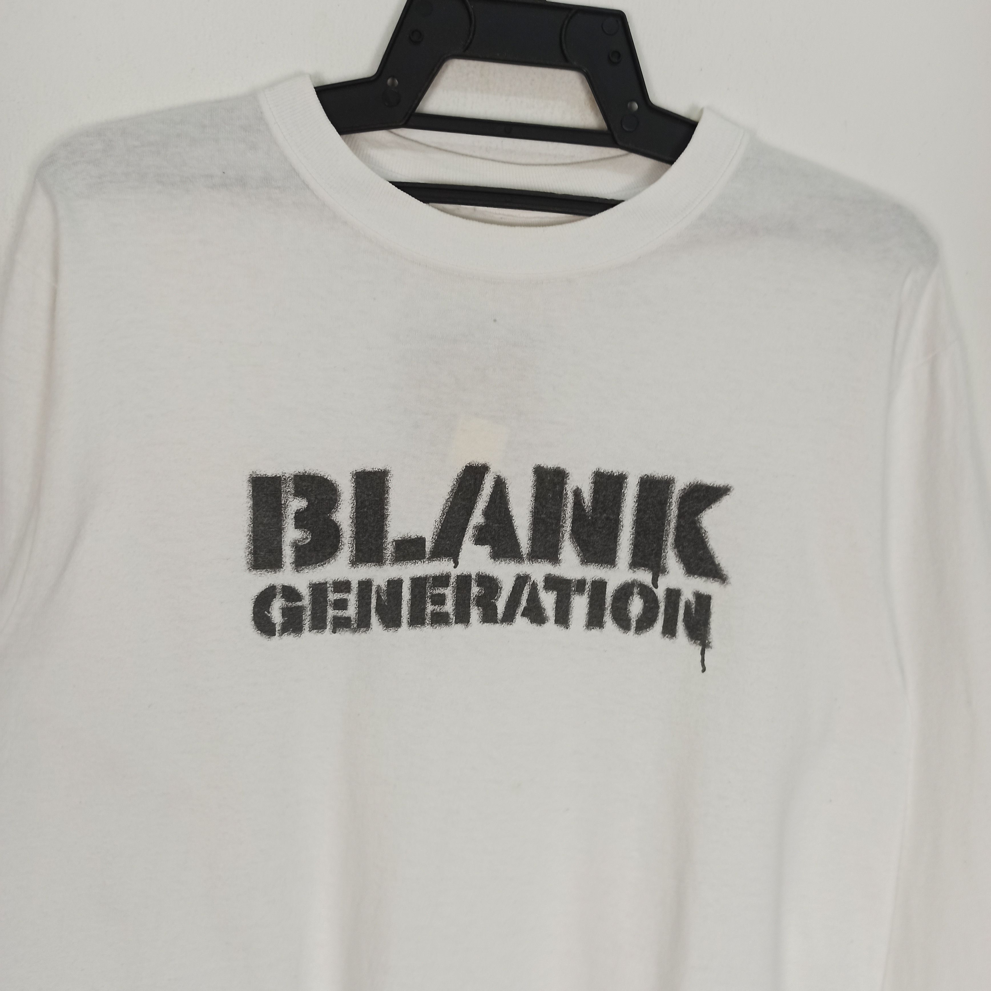 Rare Undercover Blank Generation Long Tshirt #grailsale