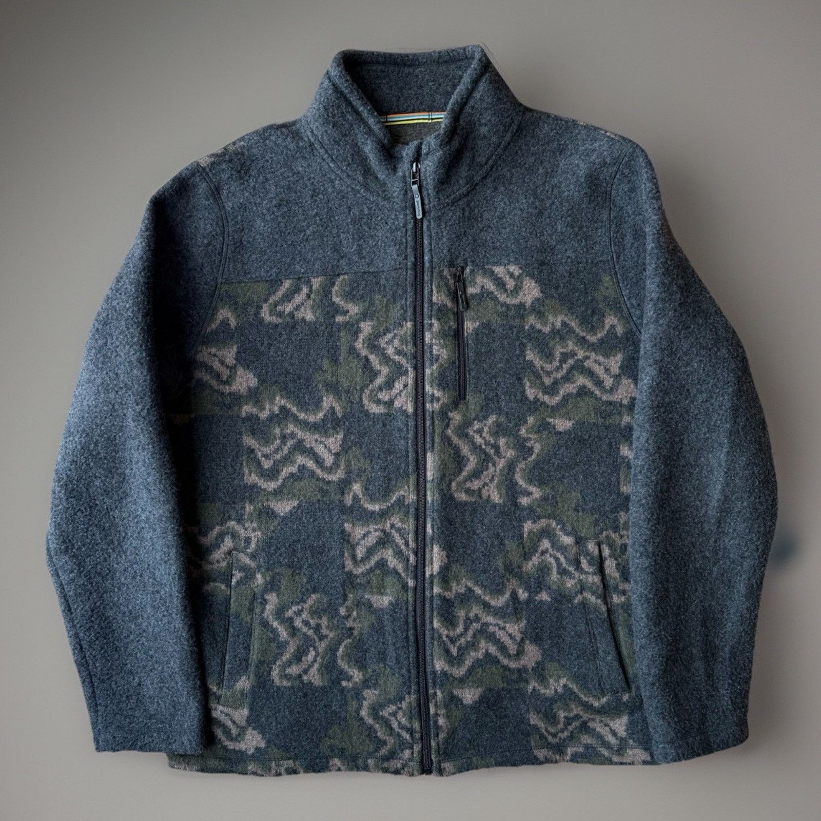 Smartwool Smartwool Hudson Trail Fleece Jacket XL Multicolor Full Zip Size US XL / EU 56 / 4 - 1 Thumbnail