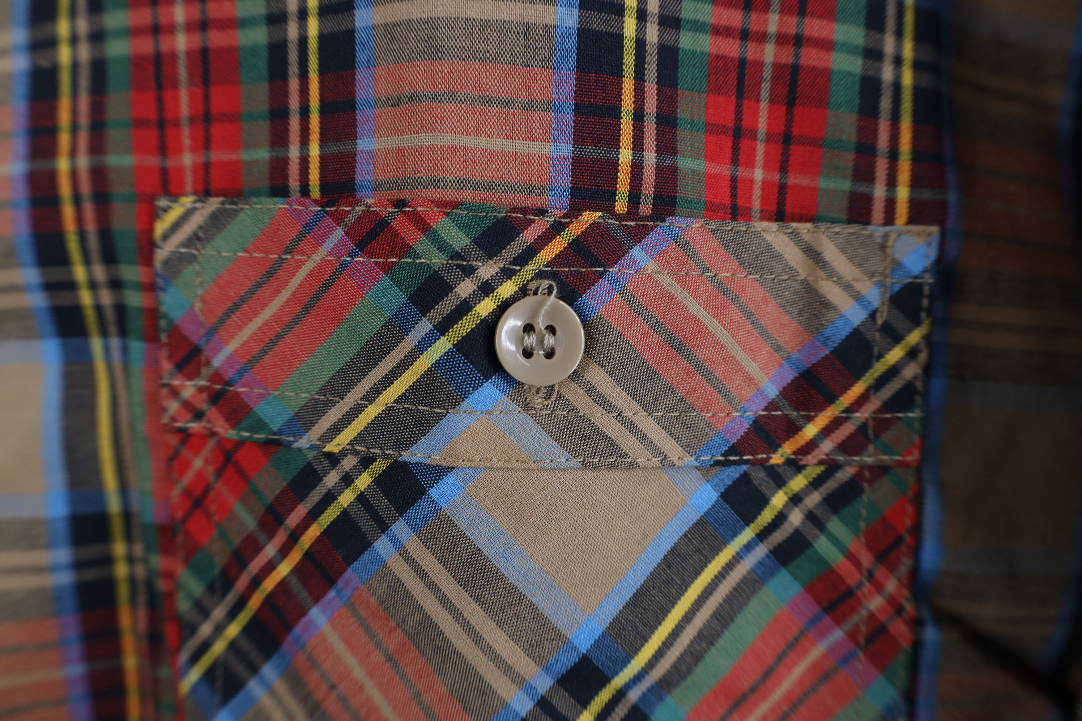 Vintage Deadstock Vintage 70s Streetwear Plaid Collared Button Shirt Size US L / EU 52-54 / 3 - 5 Thumbnail