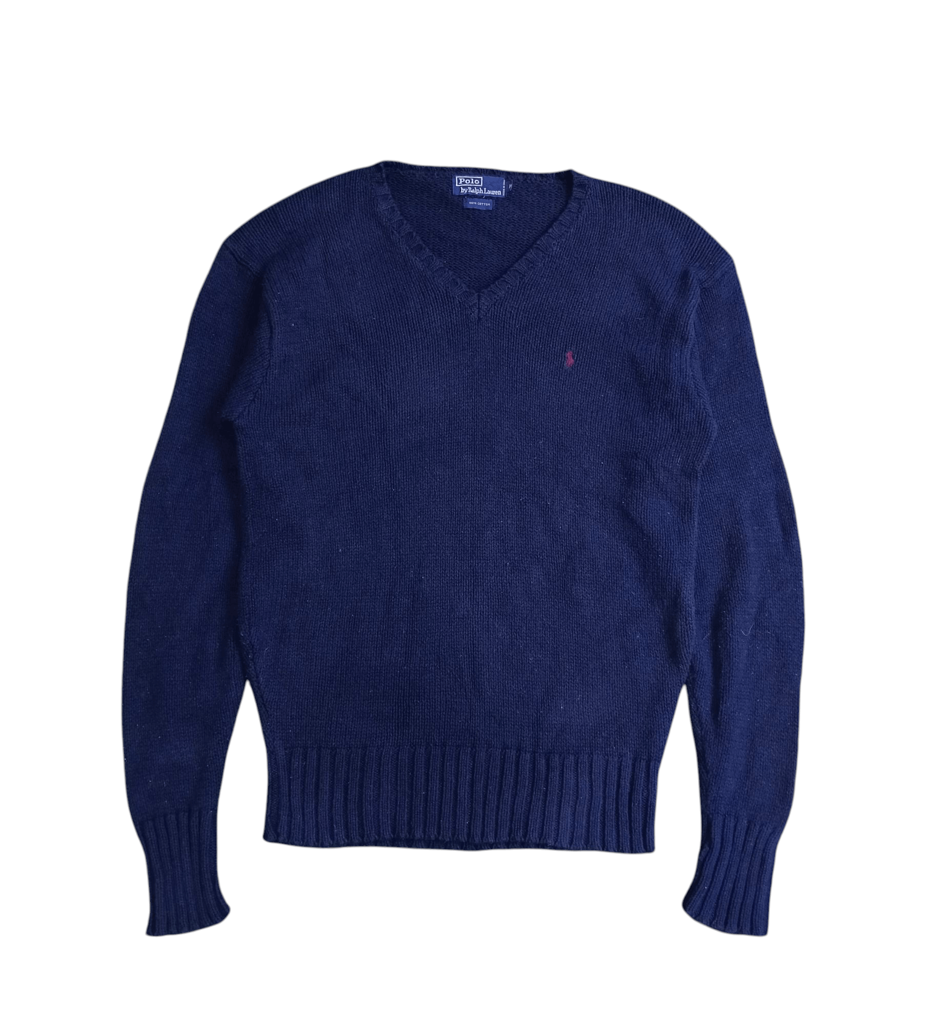 VINTAGE 90s KNIT POLO DALPH LAUREN