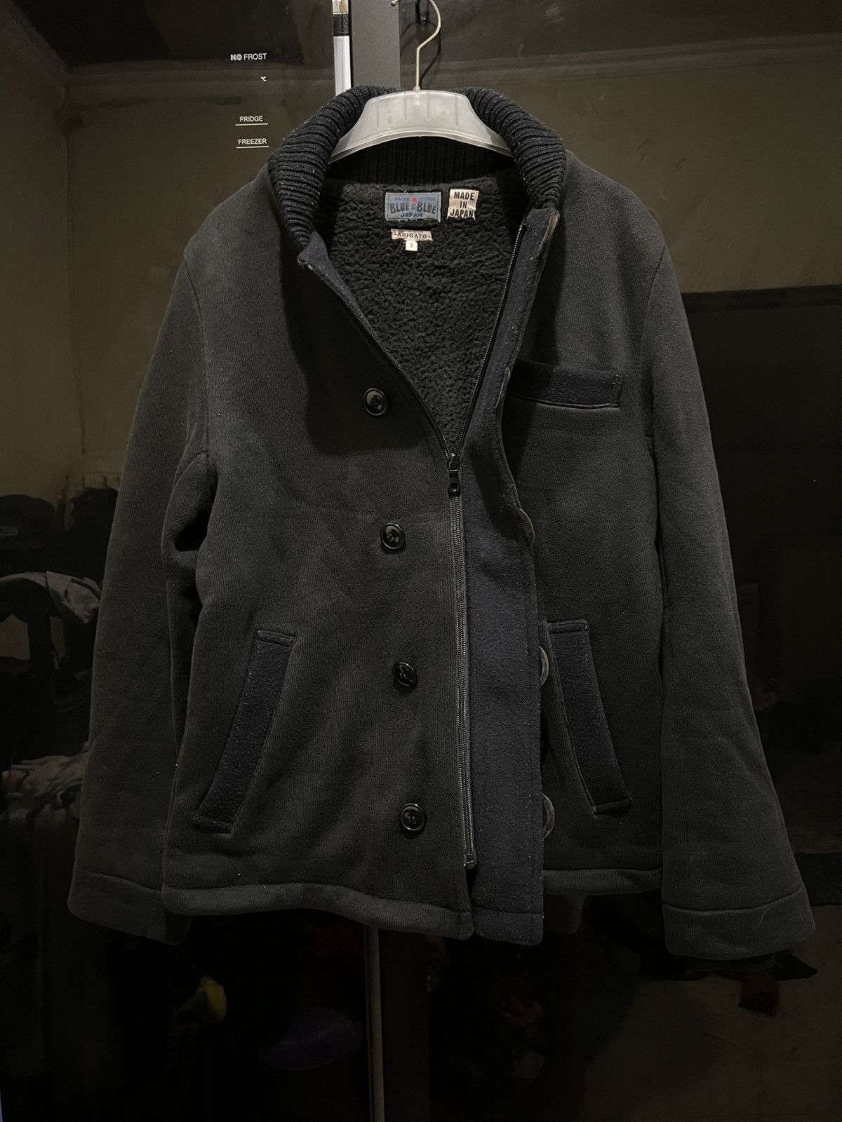 Blue Blue Japan Rare Blue Blue Japan Heavy Weight Wool Deck Jacket Size US S / EU 44-46 / 1 - 3 Thumbnail