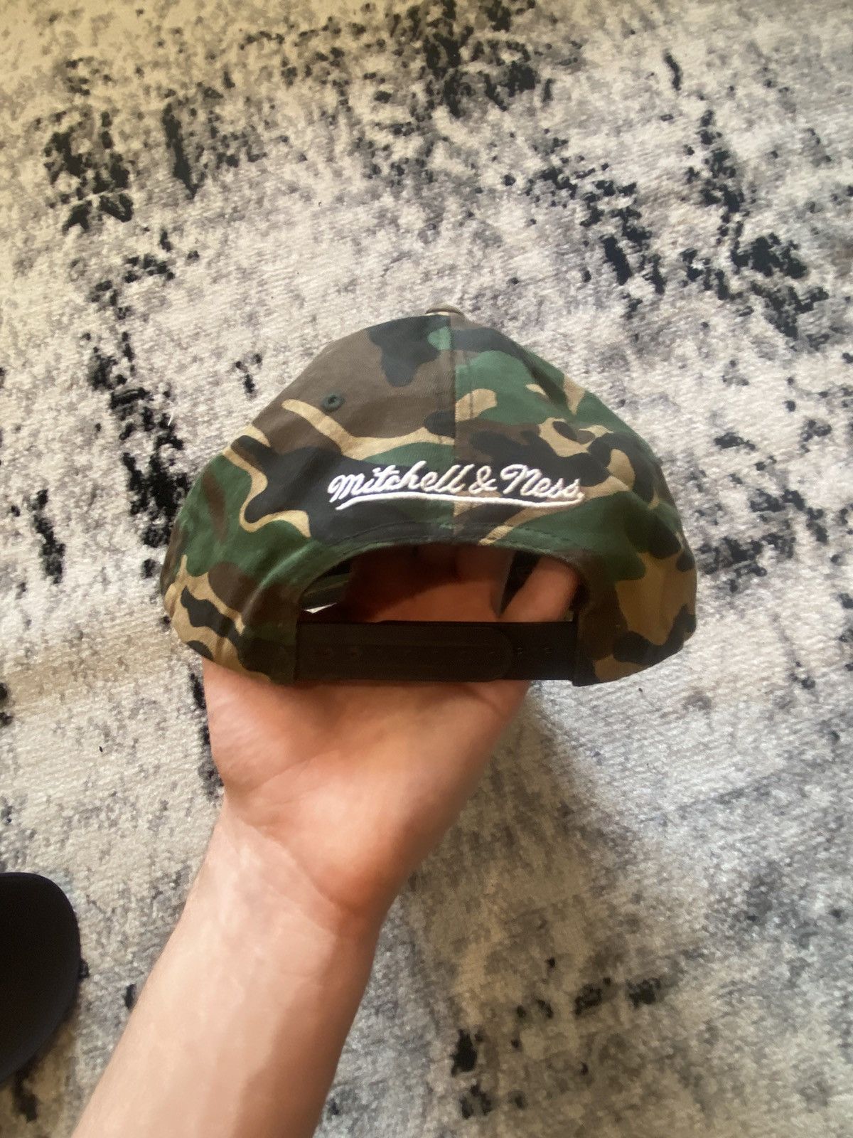 Mitchell & Ness × NBA Brooklyn Nets Camo Cap Mitchell&Ness Vintage Streetwear Y2k Size ONE SIZE - 4 Thumbnail
