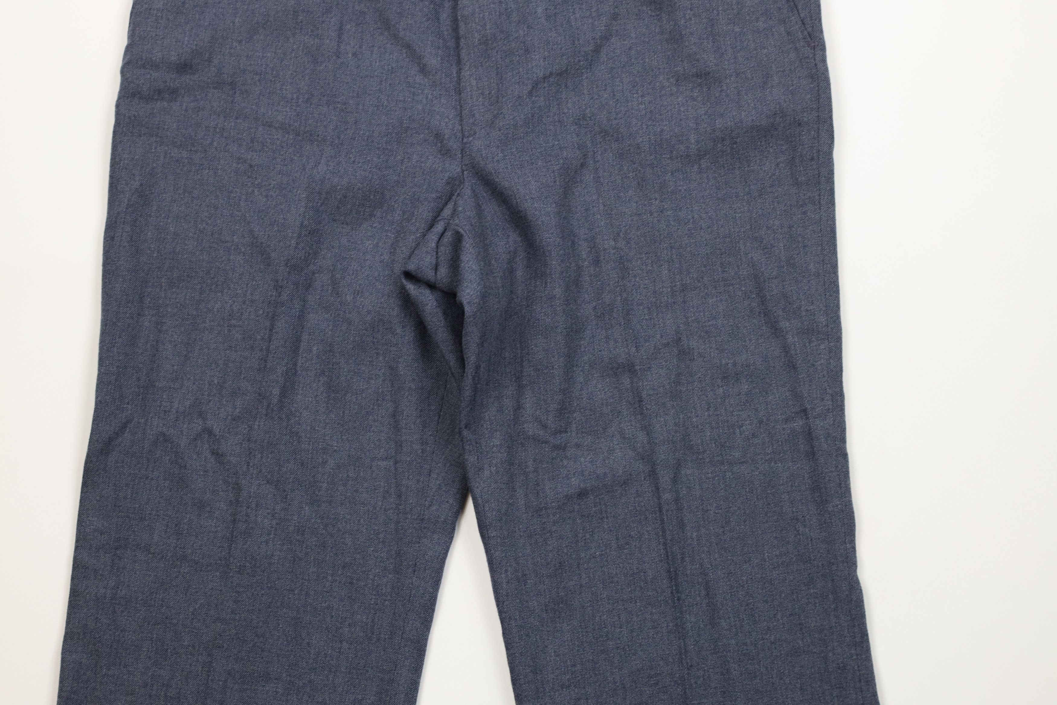 Vintage Vintage 70s Streetwear Gabardine Wide Leg Chino Pants USA Size US 34 / EU 50 - 3 Thumbnail
