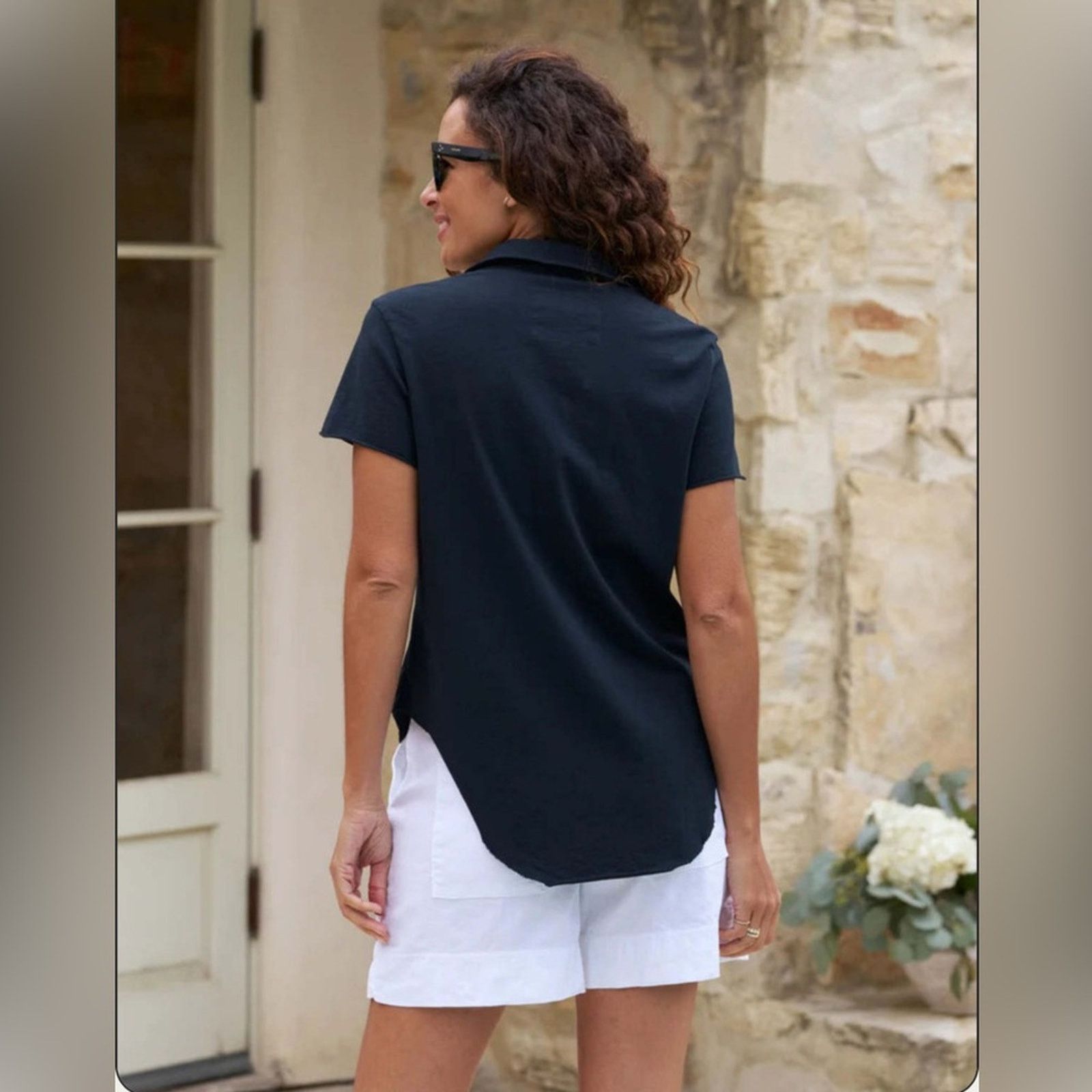 Frank & Eileen FRANK & EILEEN CHARLOTTE PERFECT POLO Black S Size S / US 4 / IT 40 - 5 Thumbnail