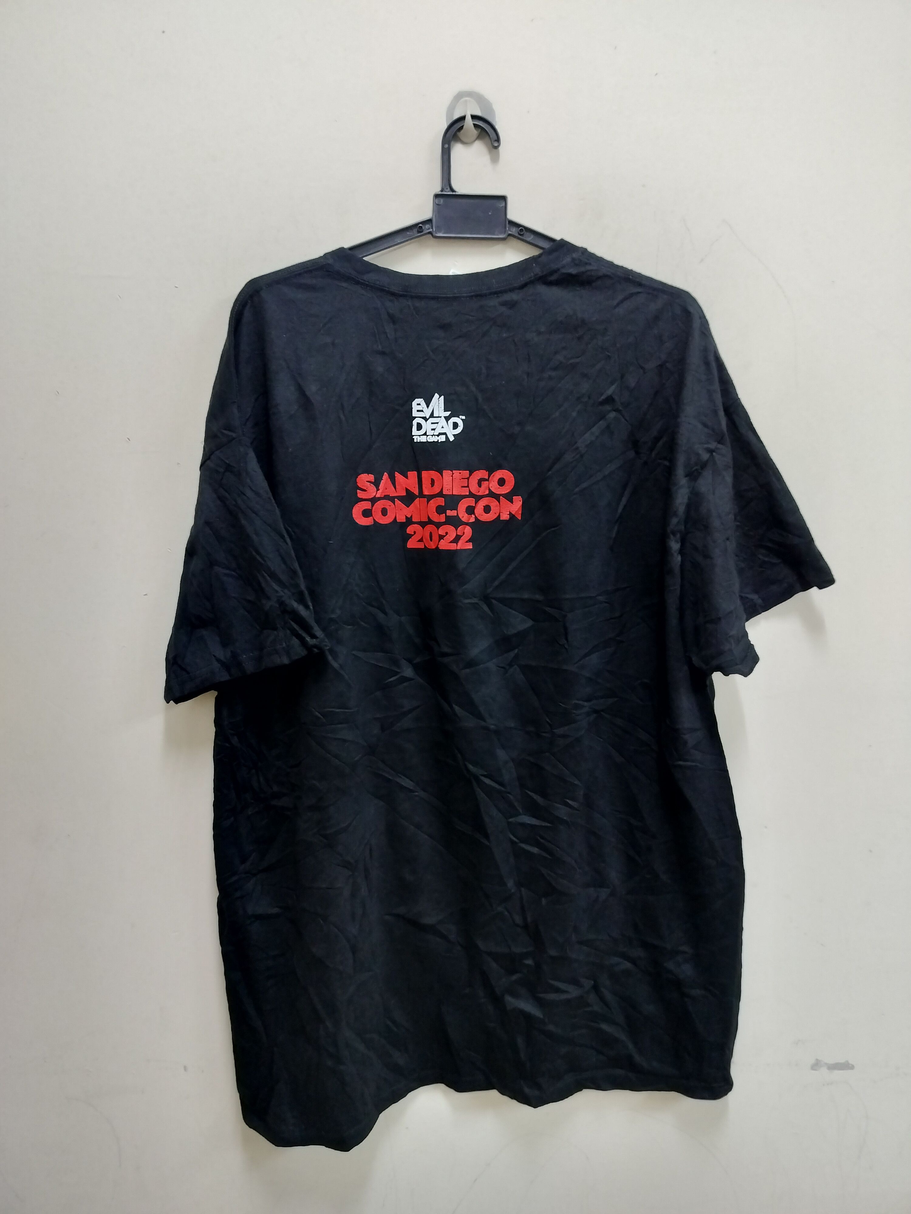 Hanes Evil Dead The Game San Diego Comic -Con 2022 tee Size US XL / EU 56 / 4 - 6 Thumbnail